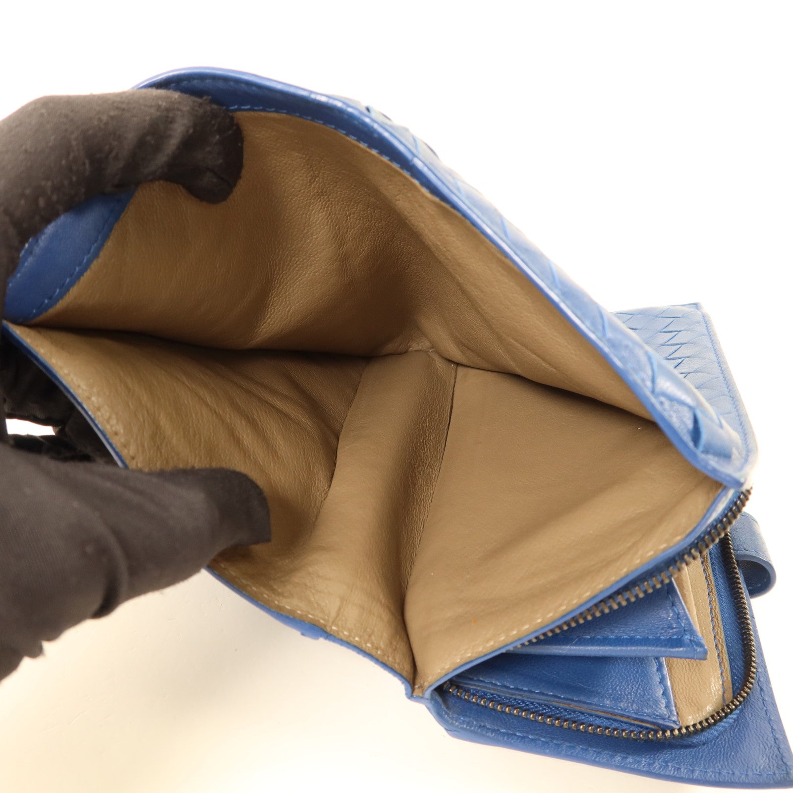 BOTTEGA VENETA 羊皮皮革Long Bifold Wallet長錢包