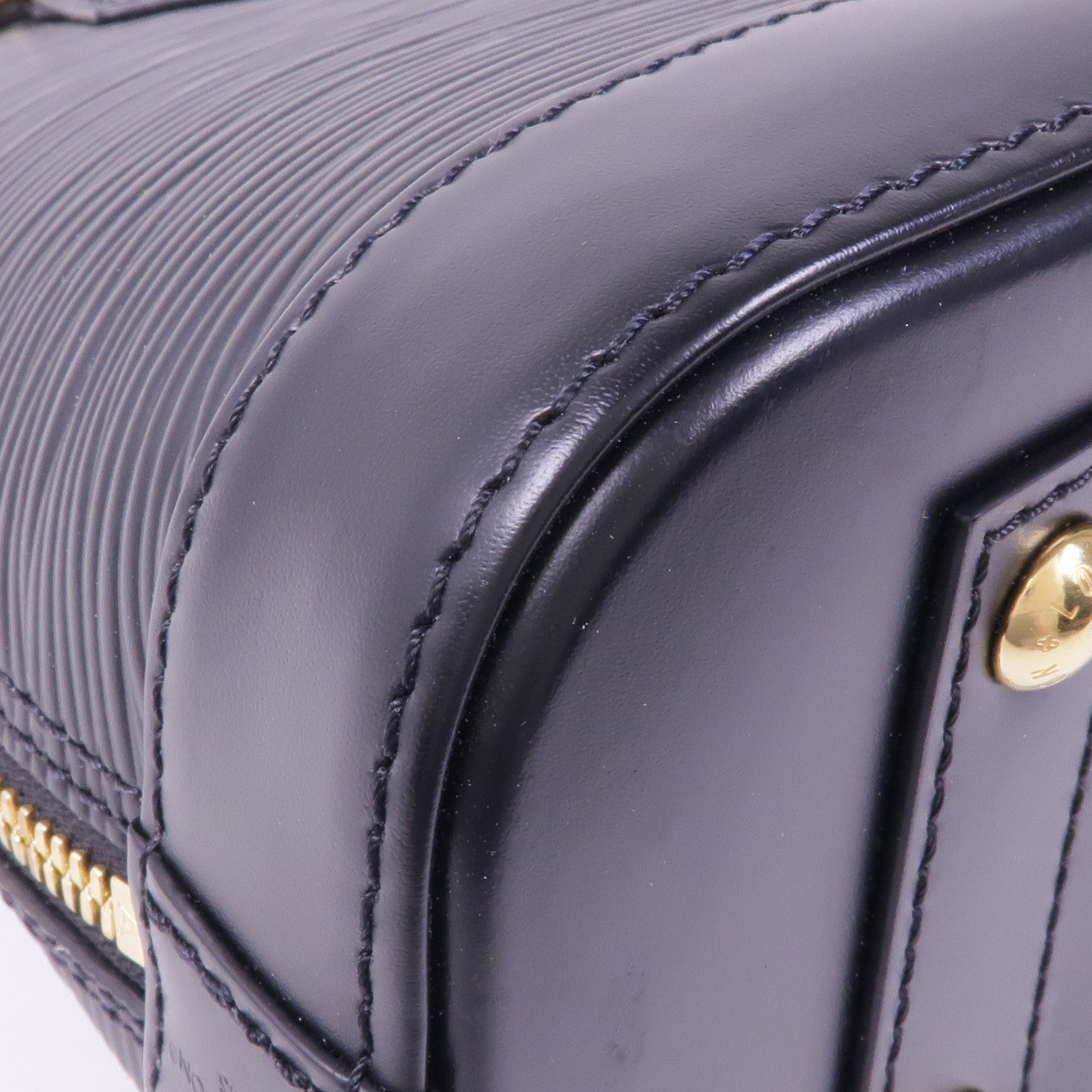 LOUIS VUITTON Epi LV x TM Alma BB金扣手挽肩背兩用袋