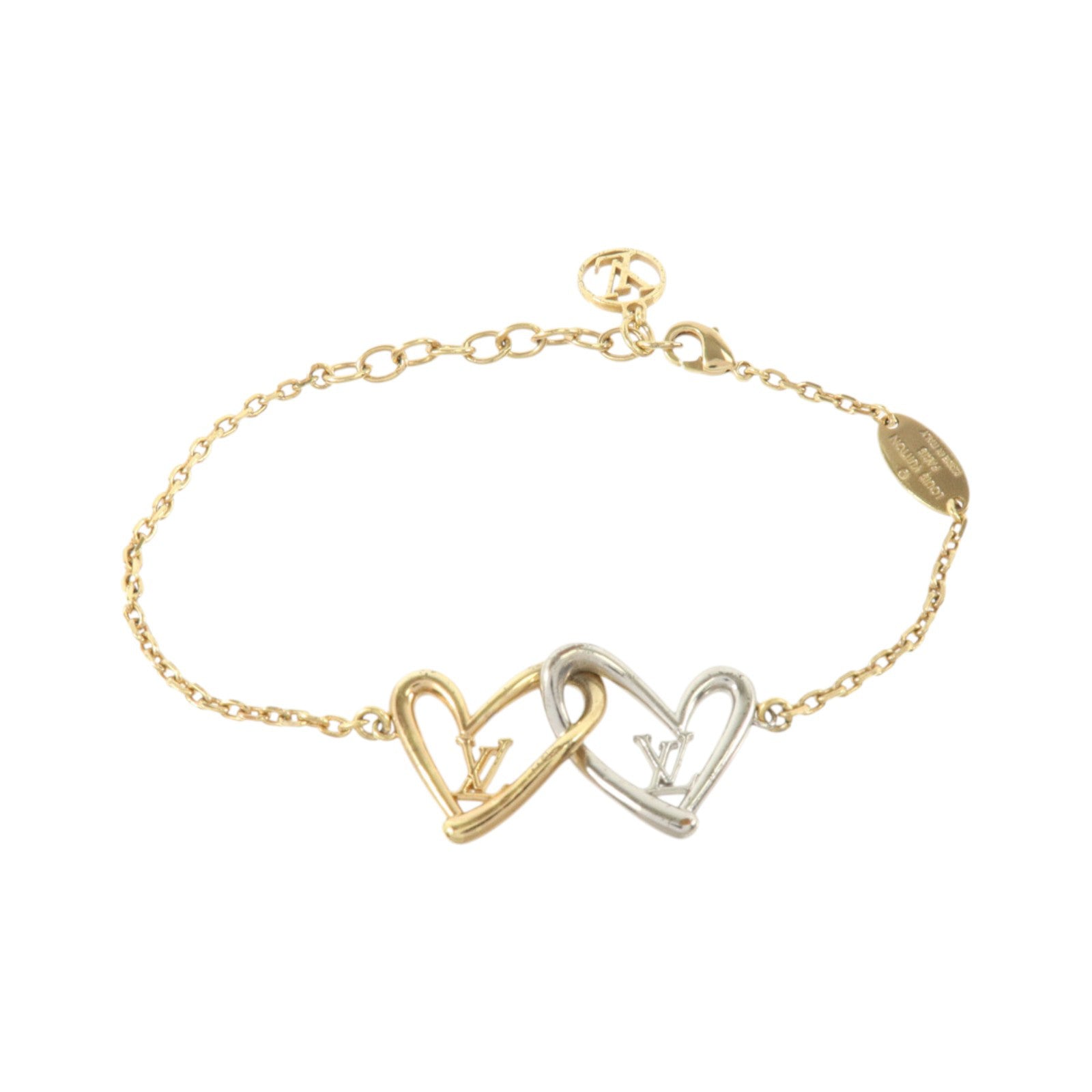 LOUIS VUITTON 金屬Fall In Love Bracelet手鏈