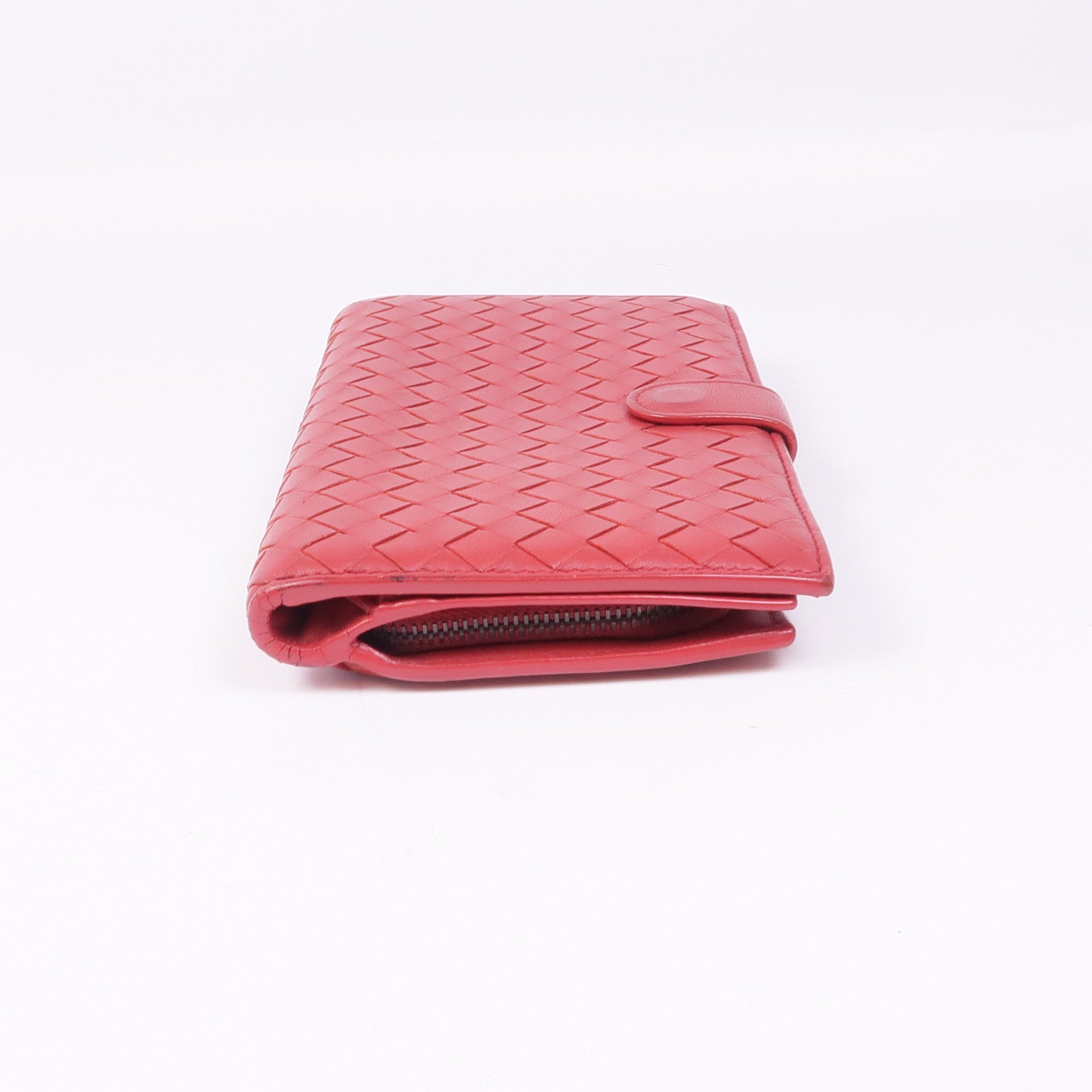 BOTTEGA VENETA 織紋皮革Long Wallet長錢包