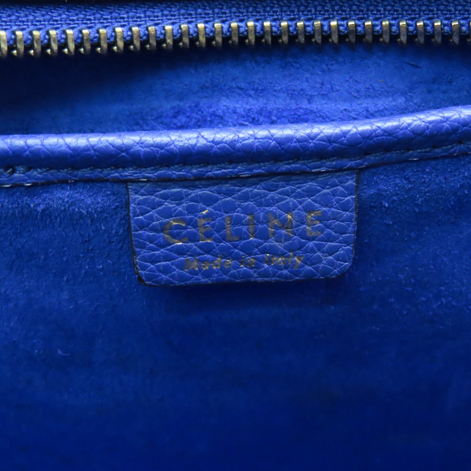 CELINE 【清倉大減價】牛皮皮革Nano Luggage金扣手挽肩背兩用袋