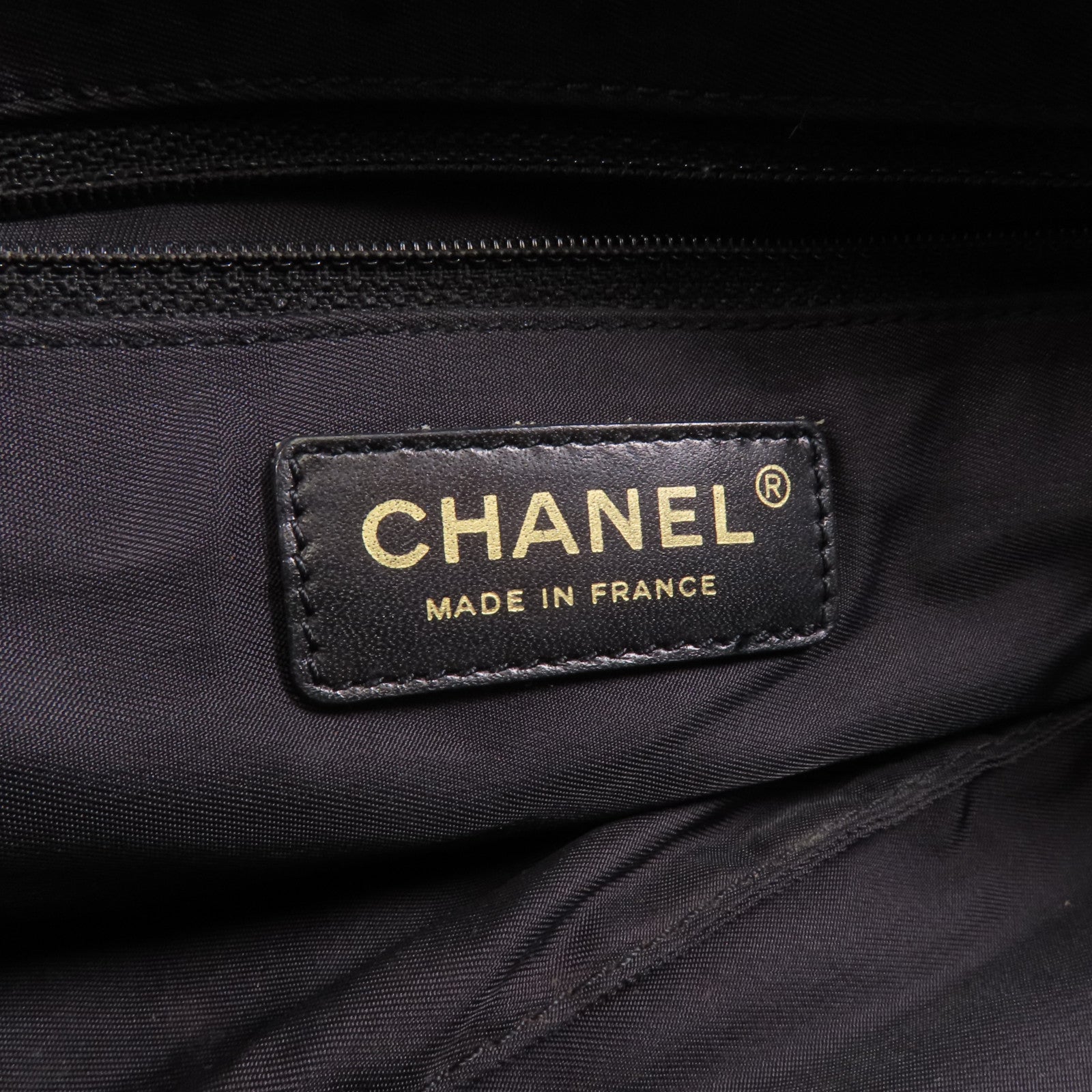 CHANEL 尼龍New Travel Line Tote金扣肩背袋/手挽袋