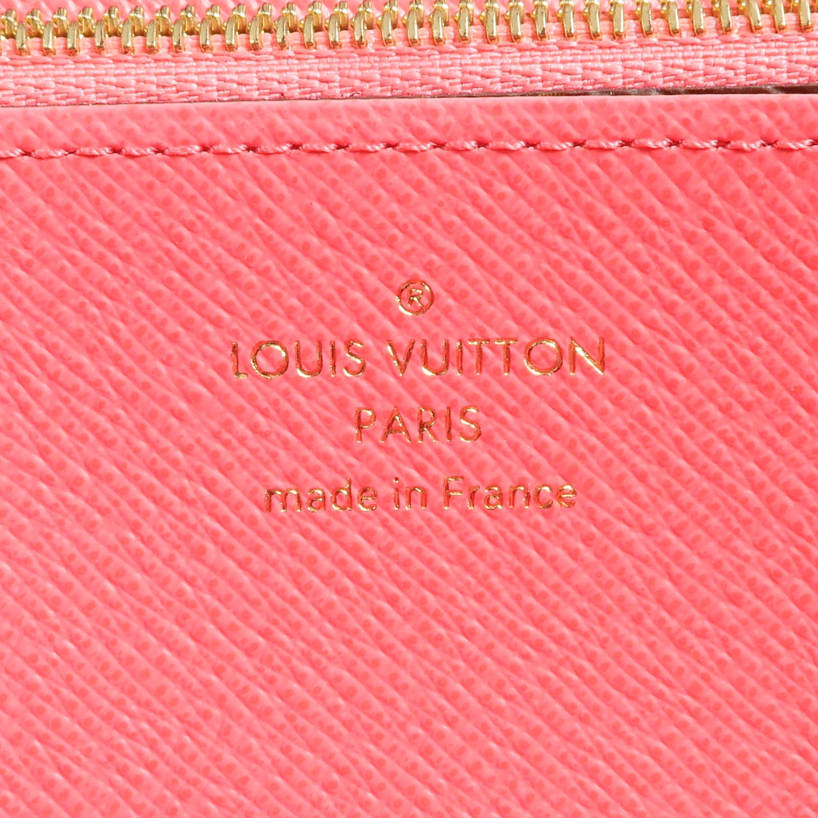 LOUIS VUITTON Monogram Vivienne Holiday Zippy Wallet金扣長錢包