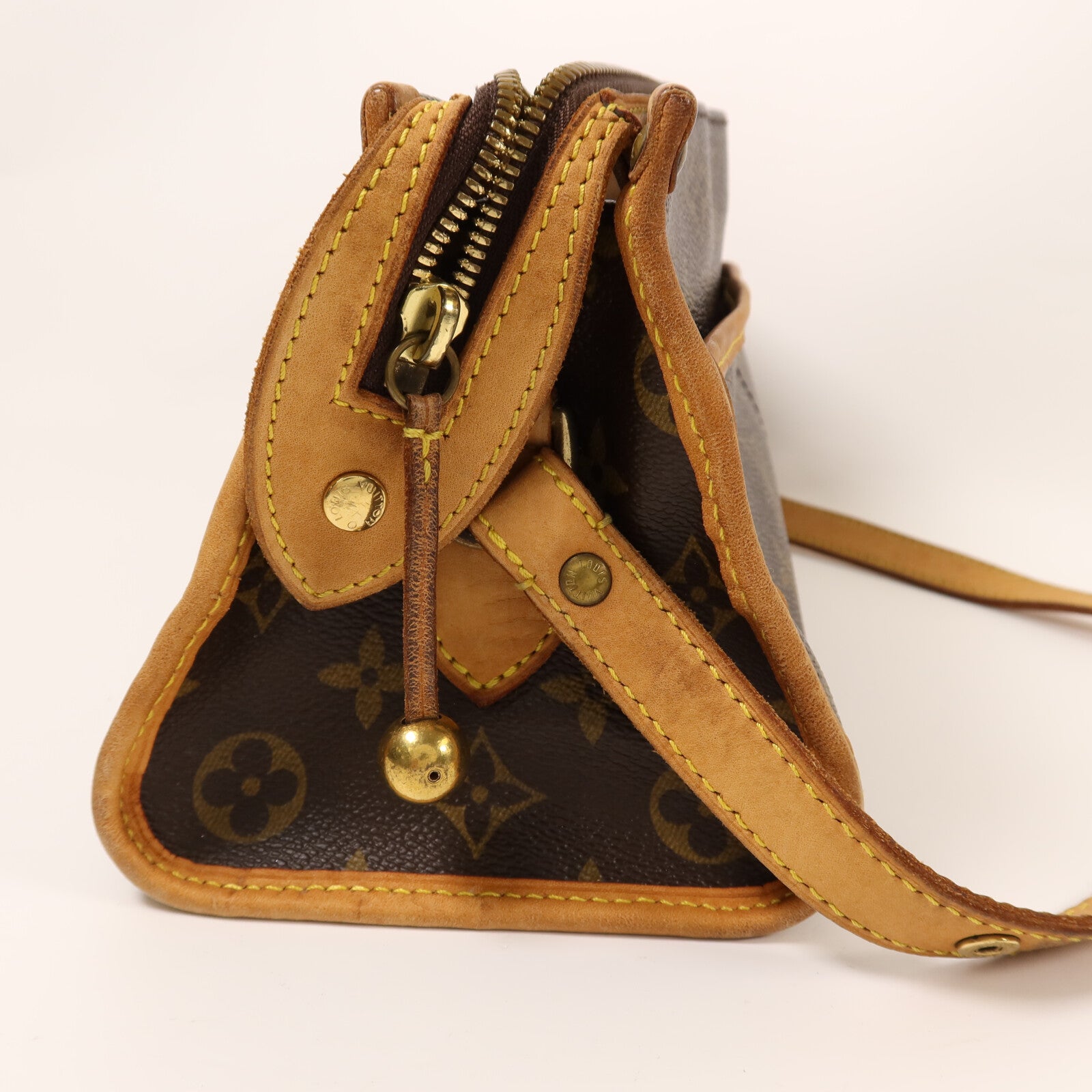 LOUIS VUITTON Monogram Popincourt Long金扣肩背袋