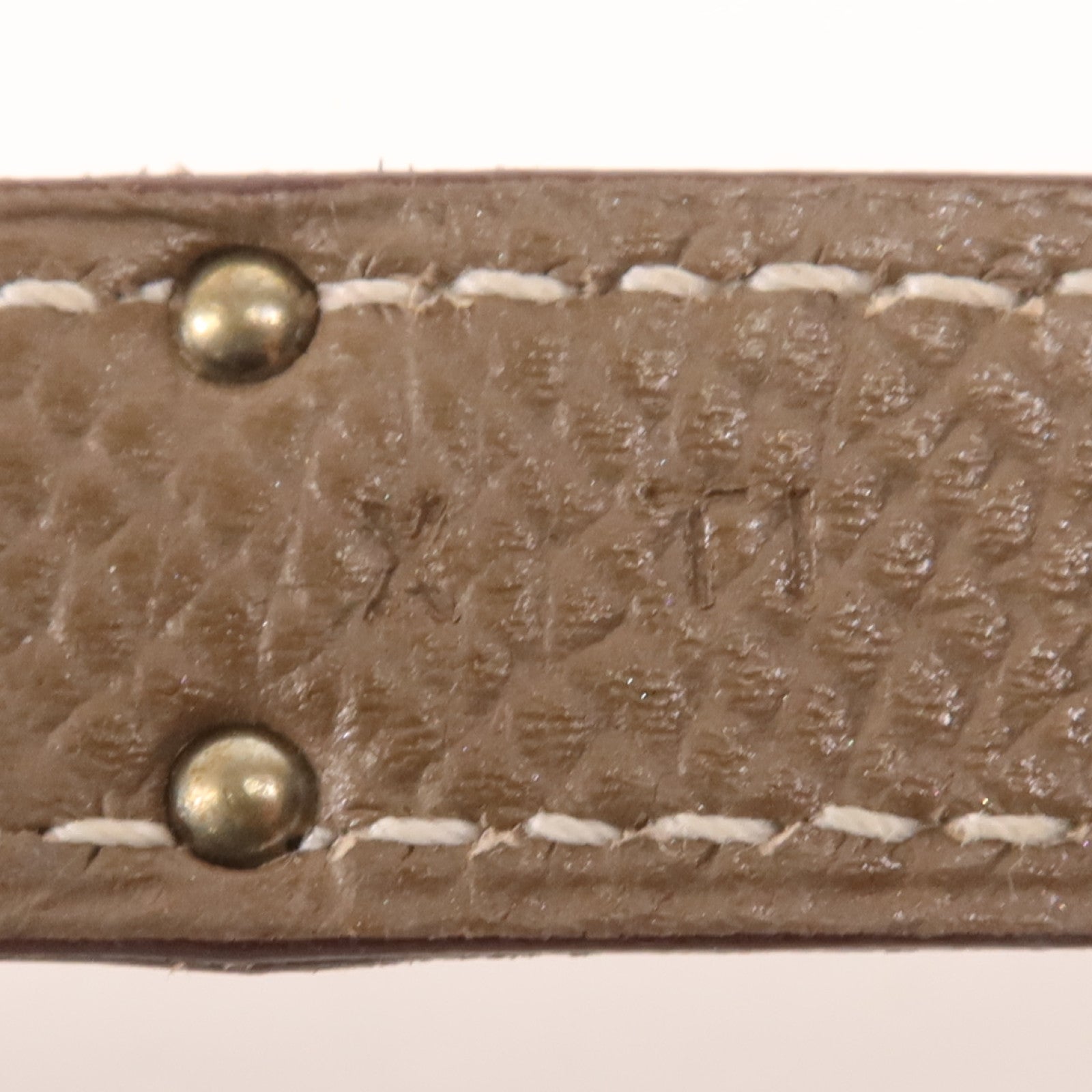 HERMES Epsom皮革Kelly Wallet銀扣長錢包Etoupe