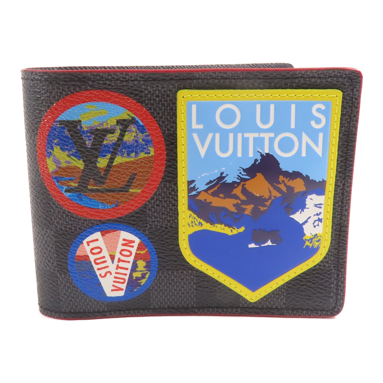LOUIS VUITTON Damier Graphite Alps Wallet錢包