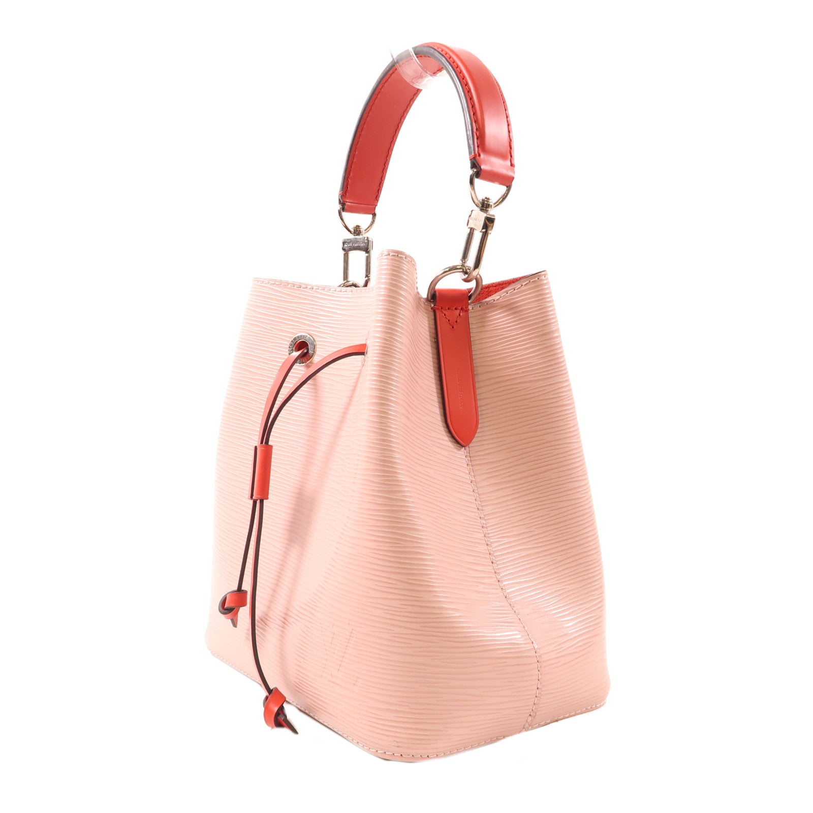 LOUIS VUITTON LV SHW Neo Noe BB 2 Way Shoulder Bag Handbag M53609 Epi Pink/Red