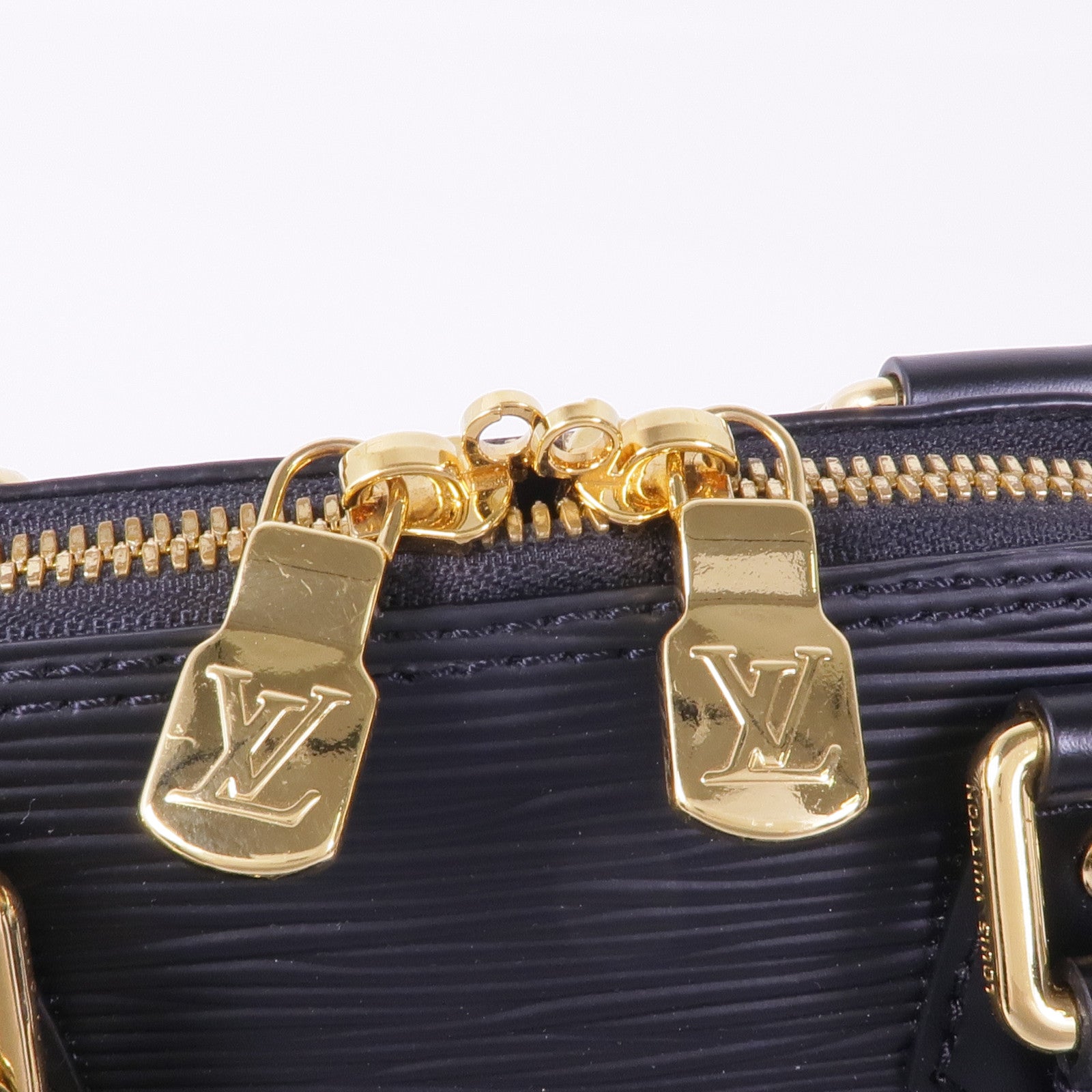 LOUIS VUITTON Epi LV x TM Alma BB金扣手挽肩背兩用袋