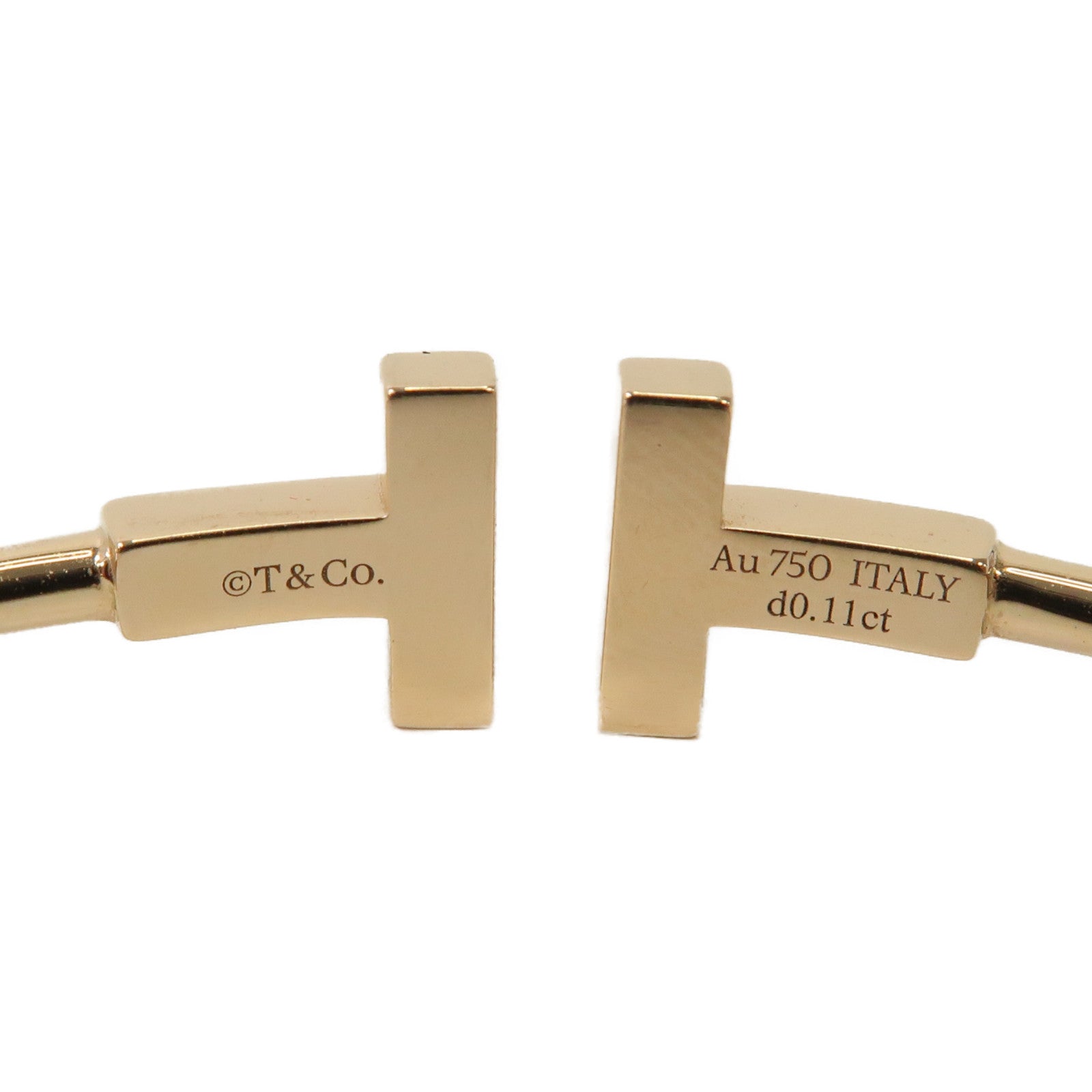 TIFFANY＆CO 18K玫瑰金T-Wire Bracelet手鐲