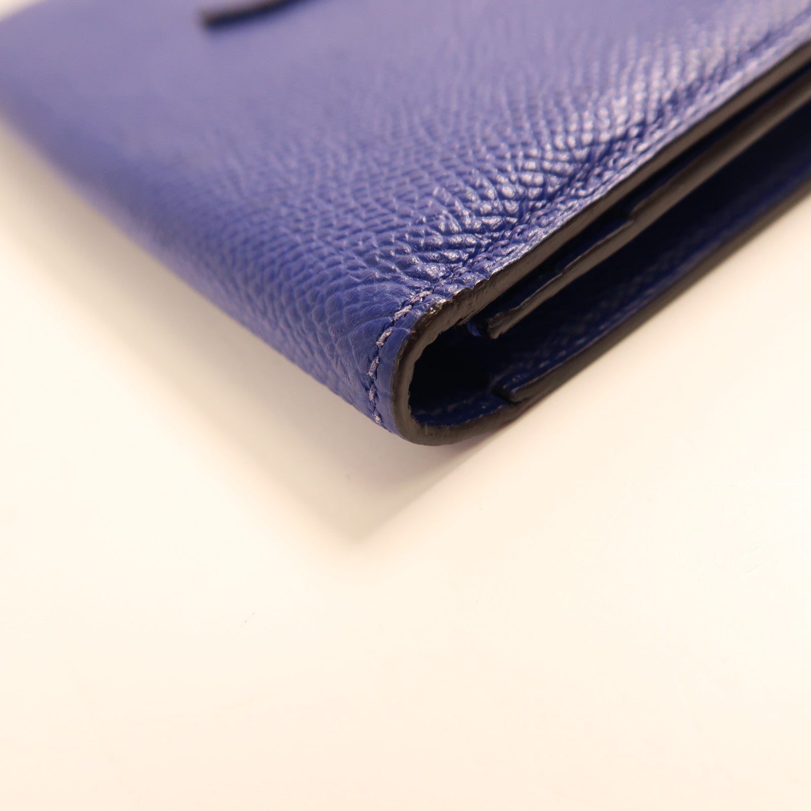 HERMES 【激減優惠】Epsom皮革Bearn Long Wallet銀扣長錢包