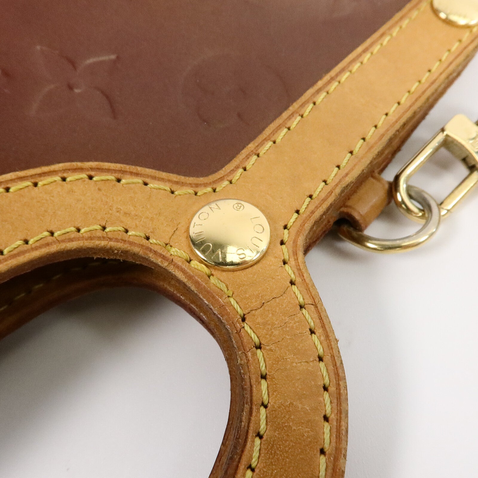 LOUIS VUITTON Monogram Vernis Roxbury Drive手挽肩背兩用袋