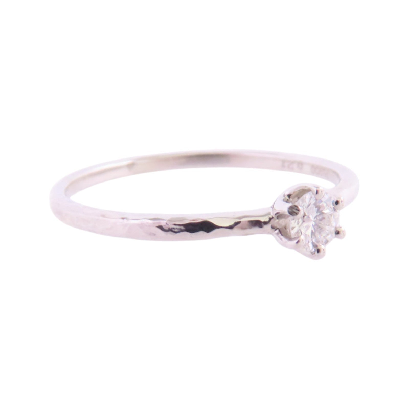 JEWELRY 【激減優惠】PT900鉑金/鑽石Diamond Ring戒指US#9.5