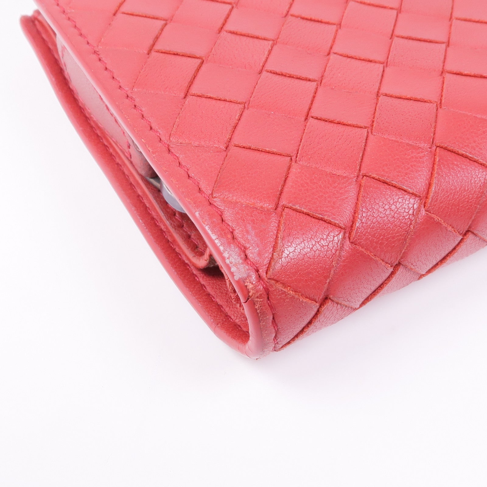 BOTTEGA VENETA 織紋皮革Long Wallet長錢包