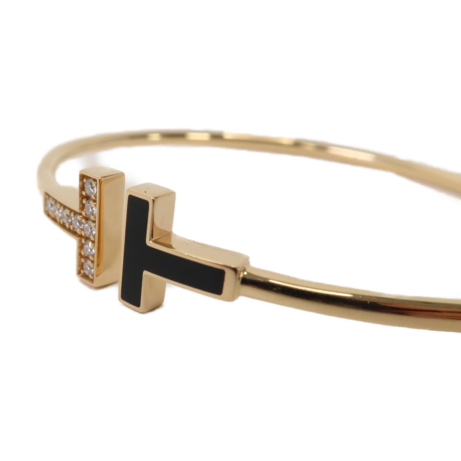 TIFFANY＆CO 18K玫瑰金T-Wire Bracelet手鐲
