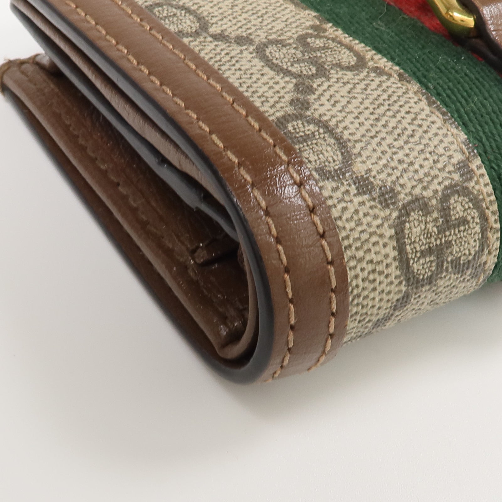 GUCCI 塗層帆布Jackie 1961 Card Case Wallet錢包