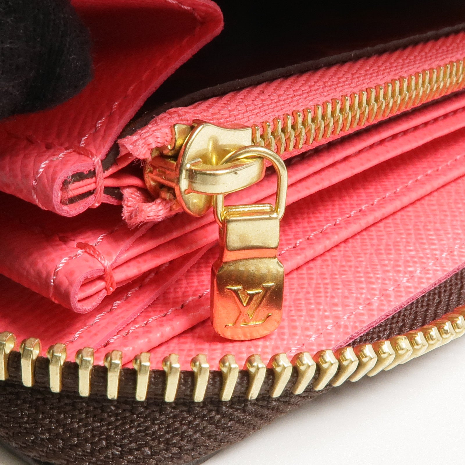 LOUIS VUITTON Monogram Vivienne Holiday Zippy Wallet金扣長錢包