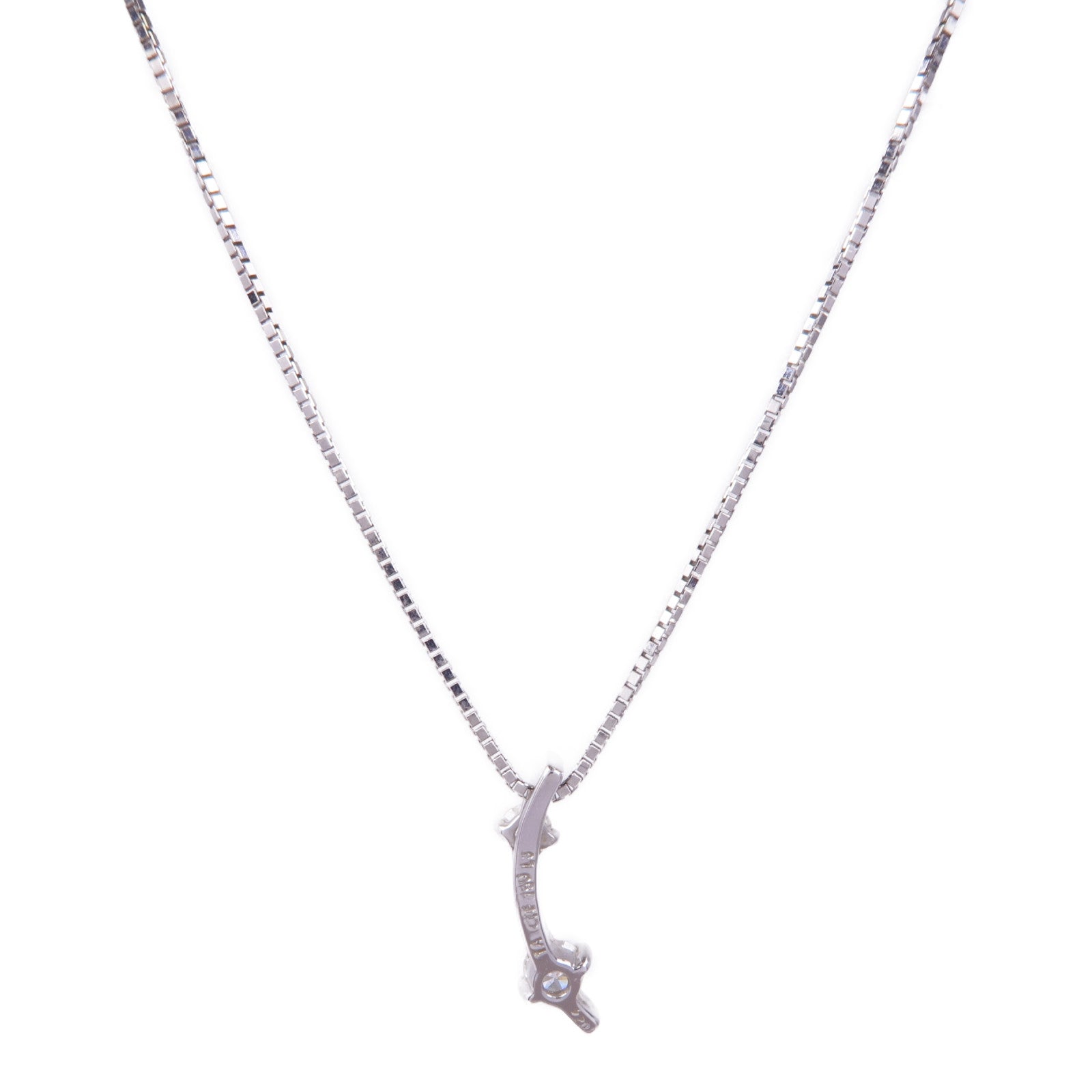 JEWELRY 18K白金Diamond Necklace鑽石項鍊