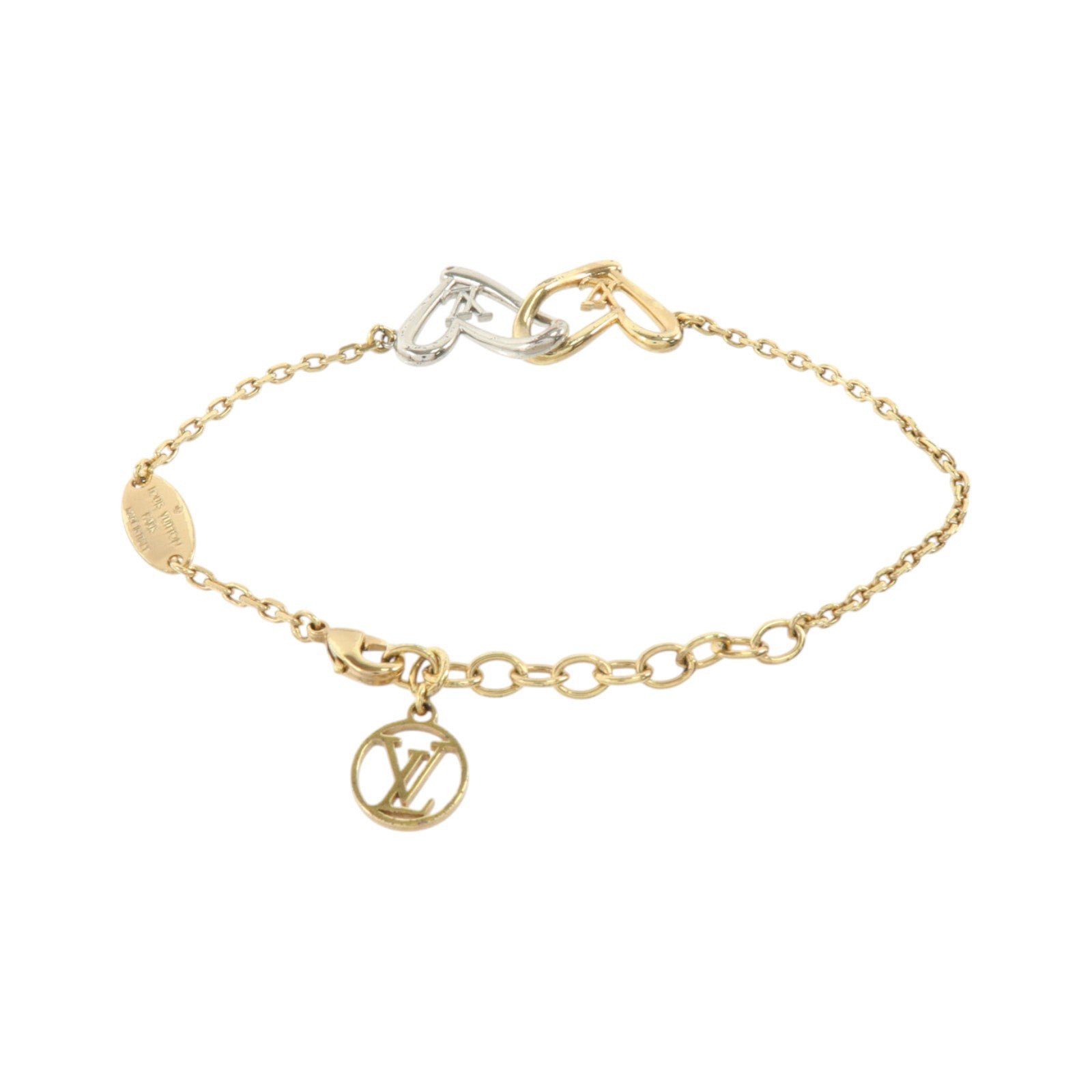 LOUIS VUITTON 金屬Fall In Love Bracelet手鏈