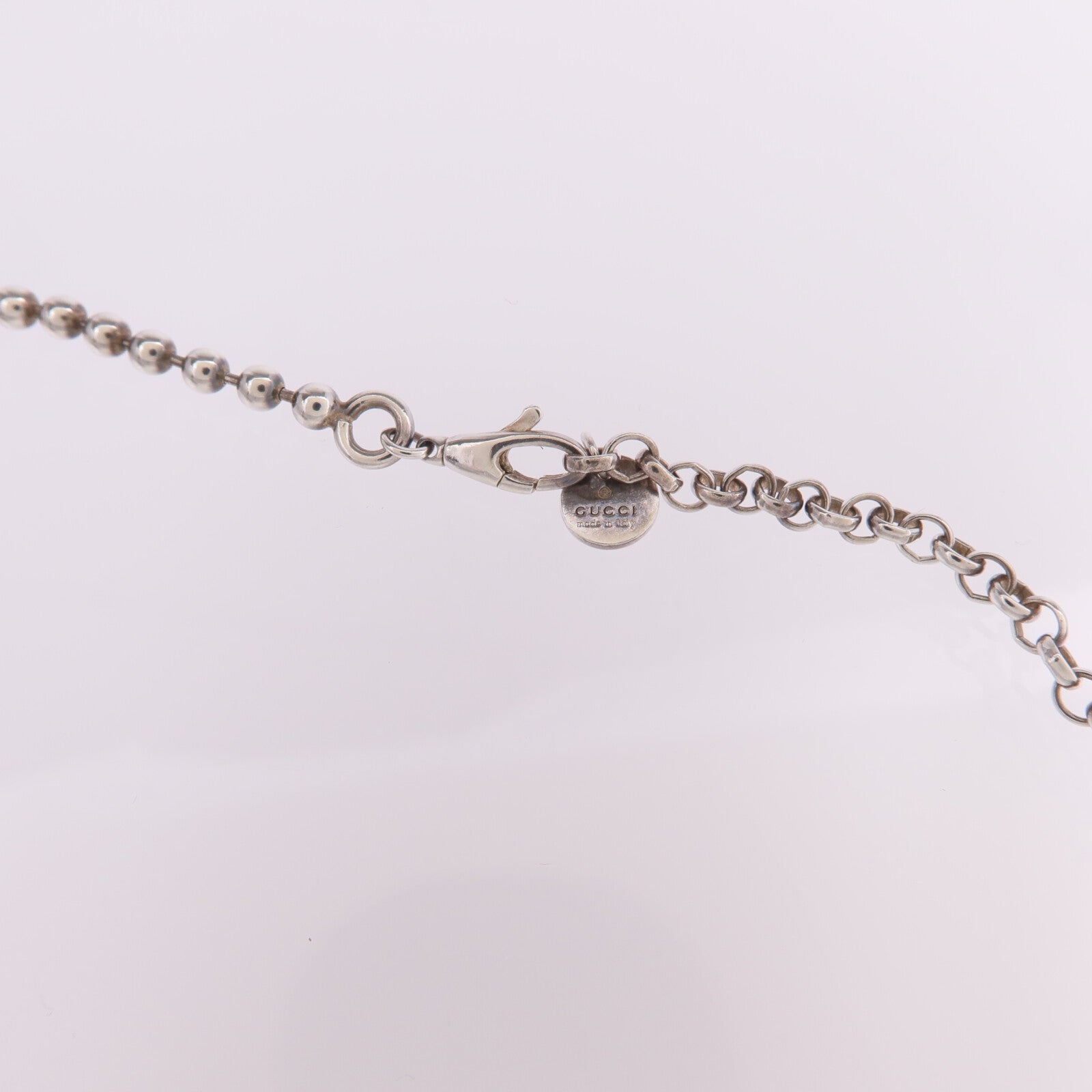 GUCCI 925純銀Necklace項鍊