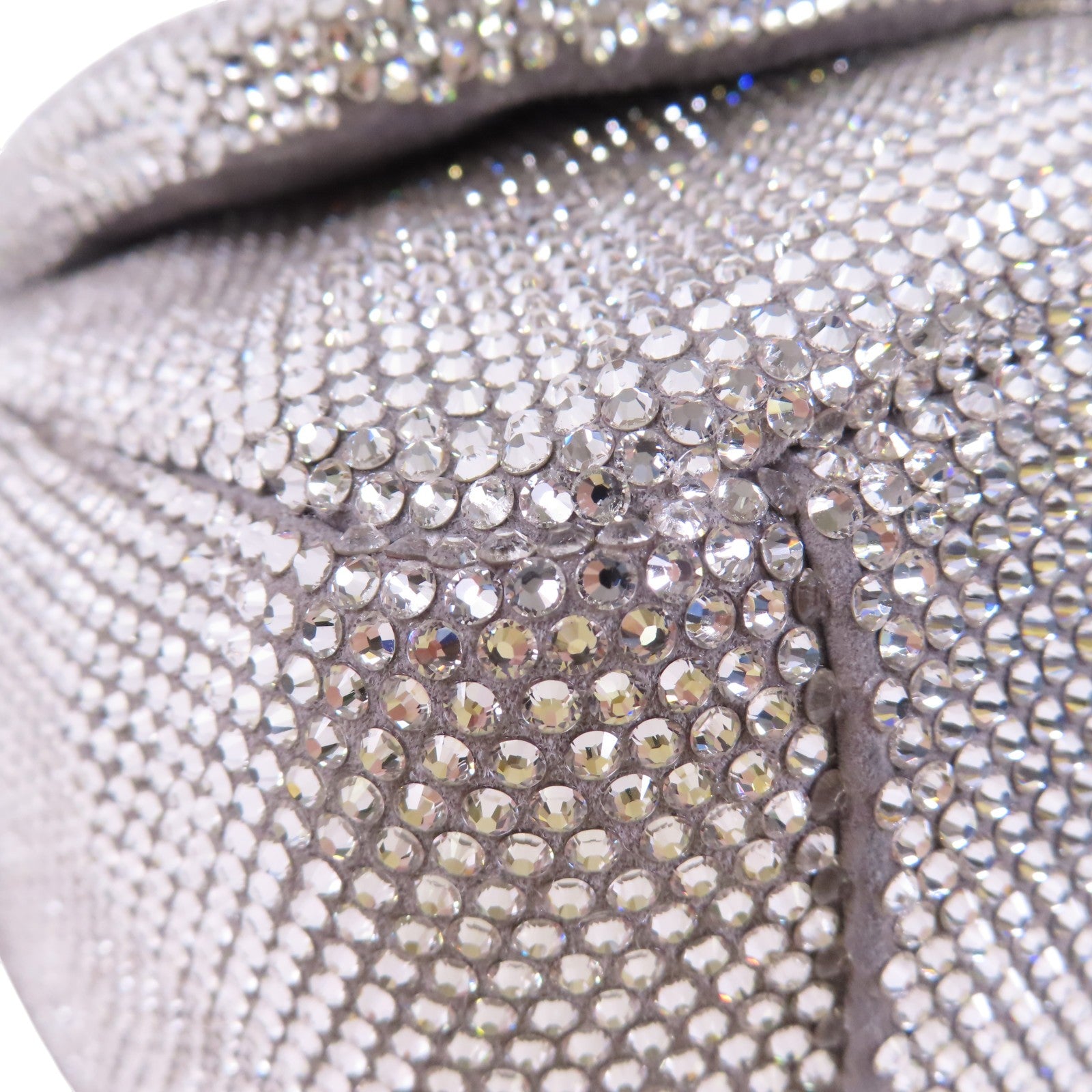 BALENCIAGA 水鑽Monaco Small Bag銀扣肩背袋