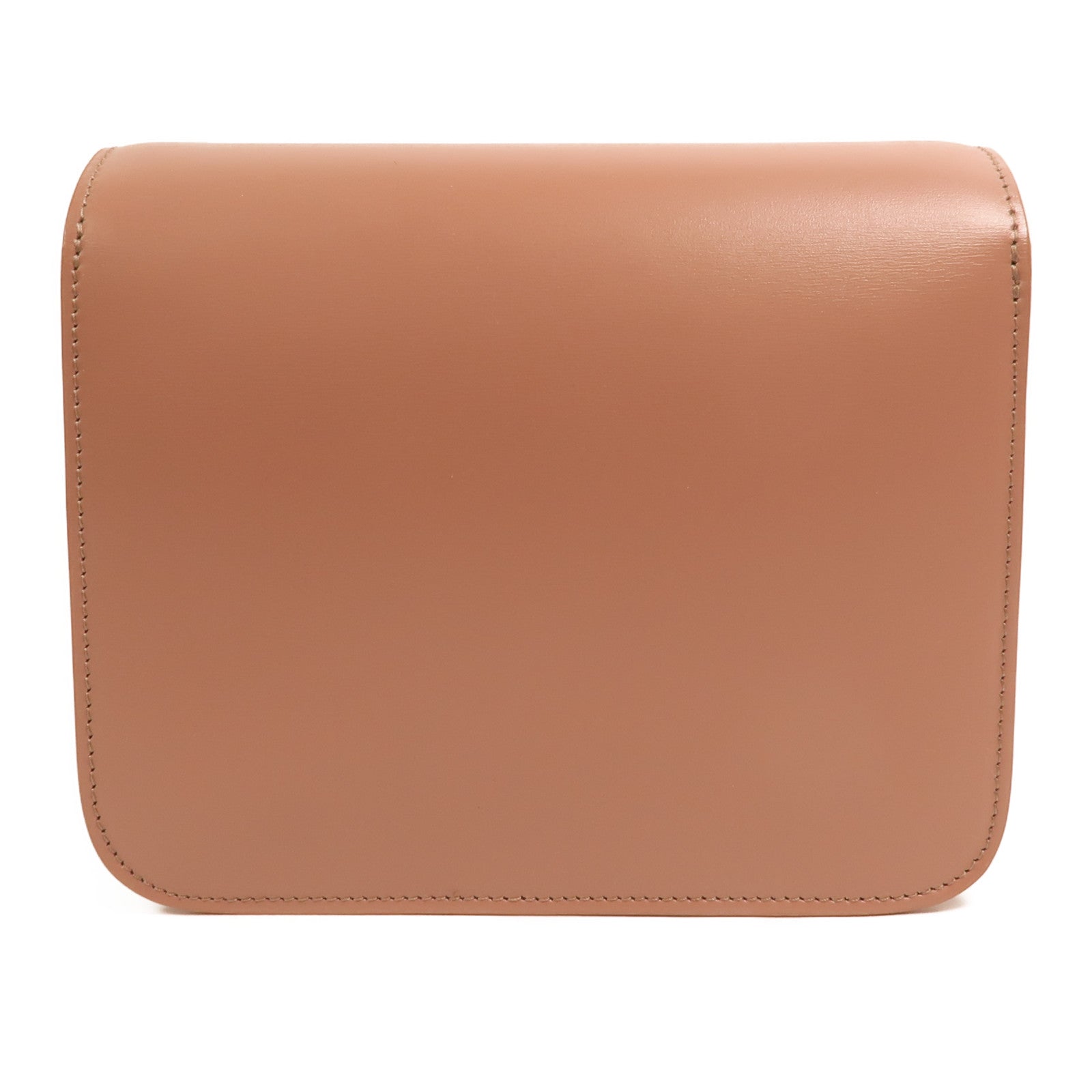 CELINE 牛皮皮革Mini Classic Box金扣肩背袋