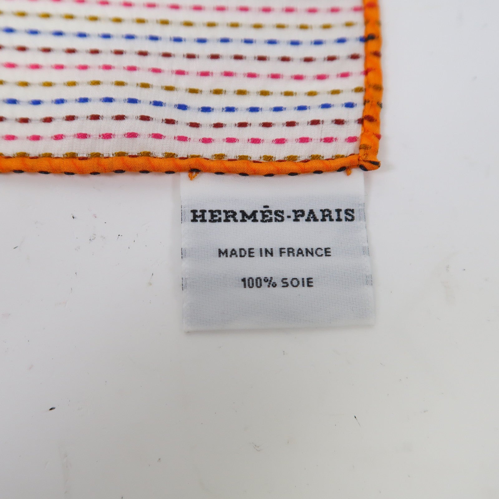 HERMES 絲質Scarf圍巾彩色