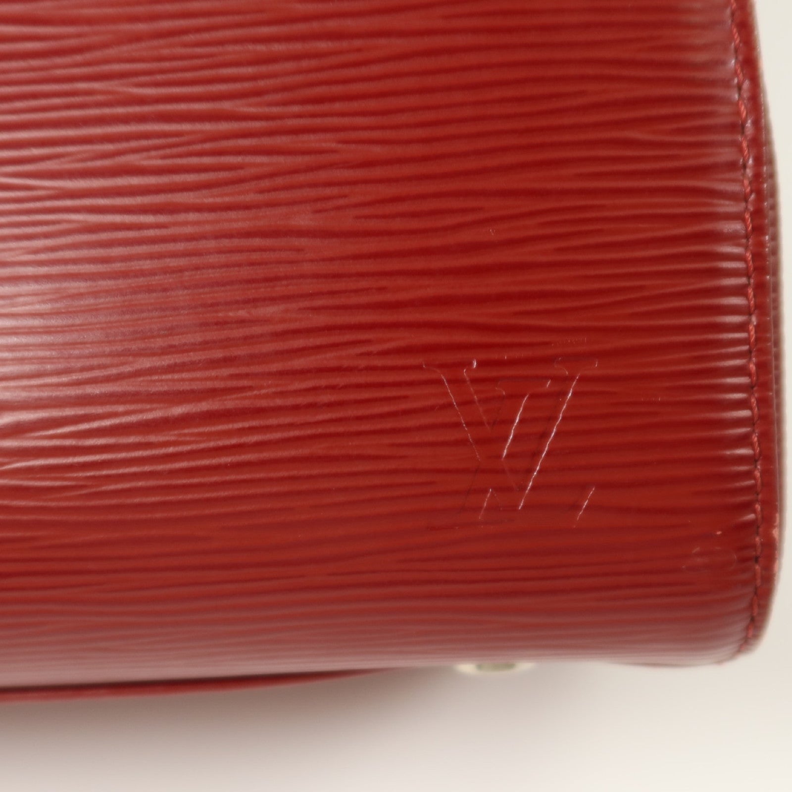 LOUIS VUITTON Epi Brea MM銀扣手挽肩背兩用袋