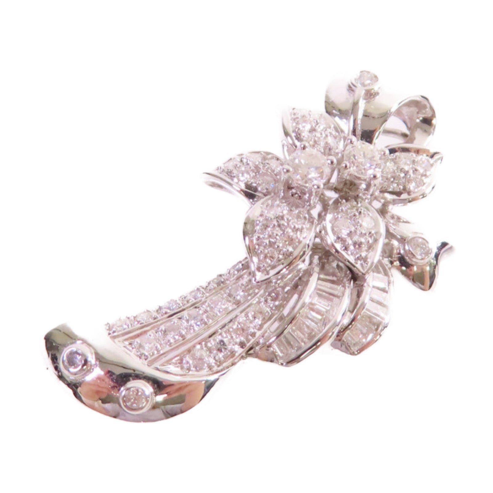 JEWELRY 18K白金/鑽石Diamond Pendant Top吊墜頭扣