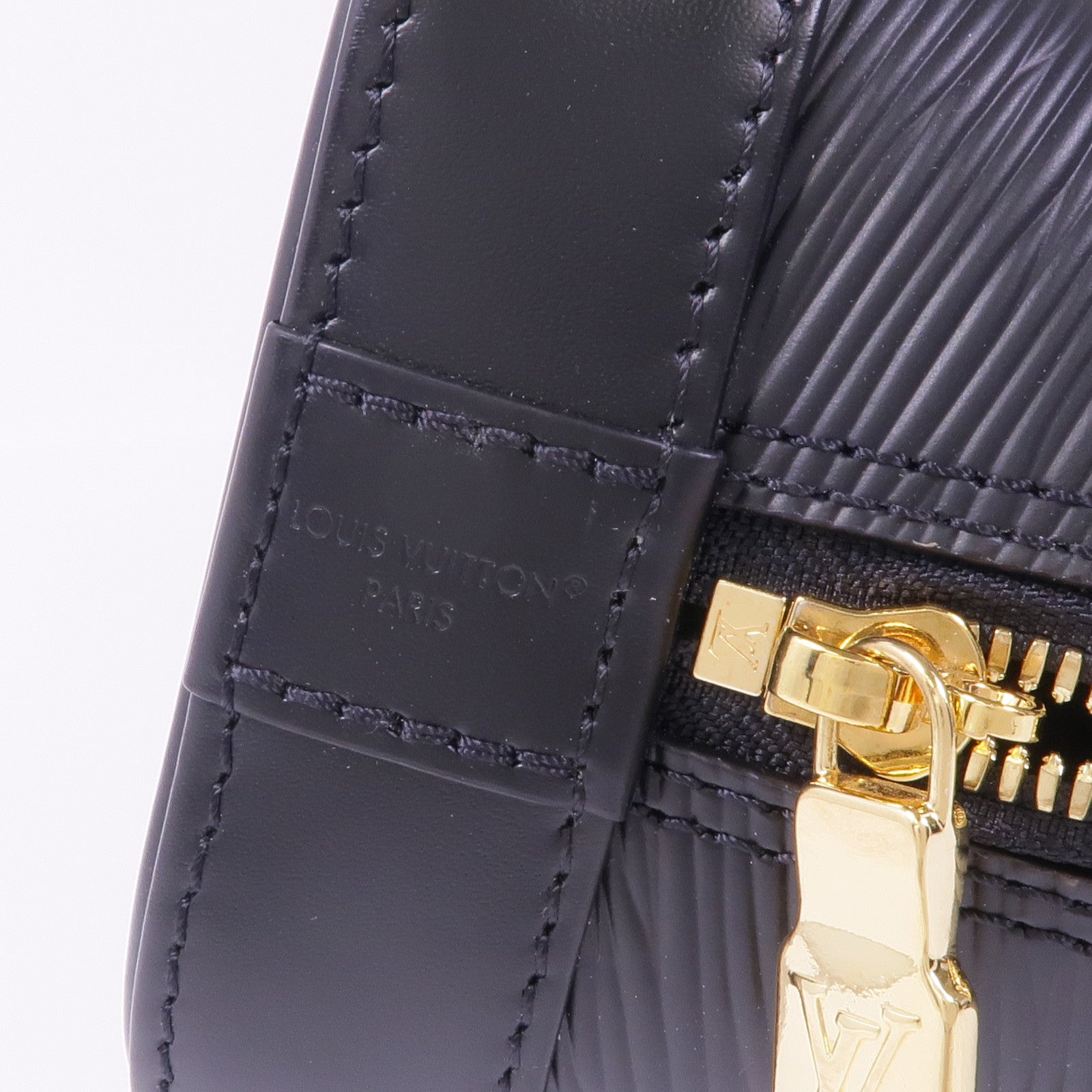 LOUIS VUITTON Epi LV x TM Alma BB金扣手挽肩背兩用袋