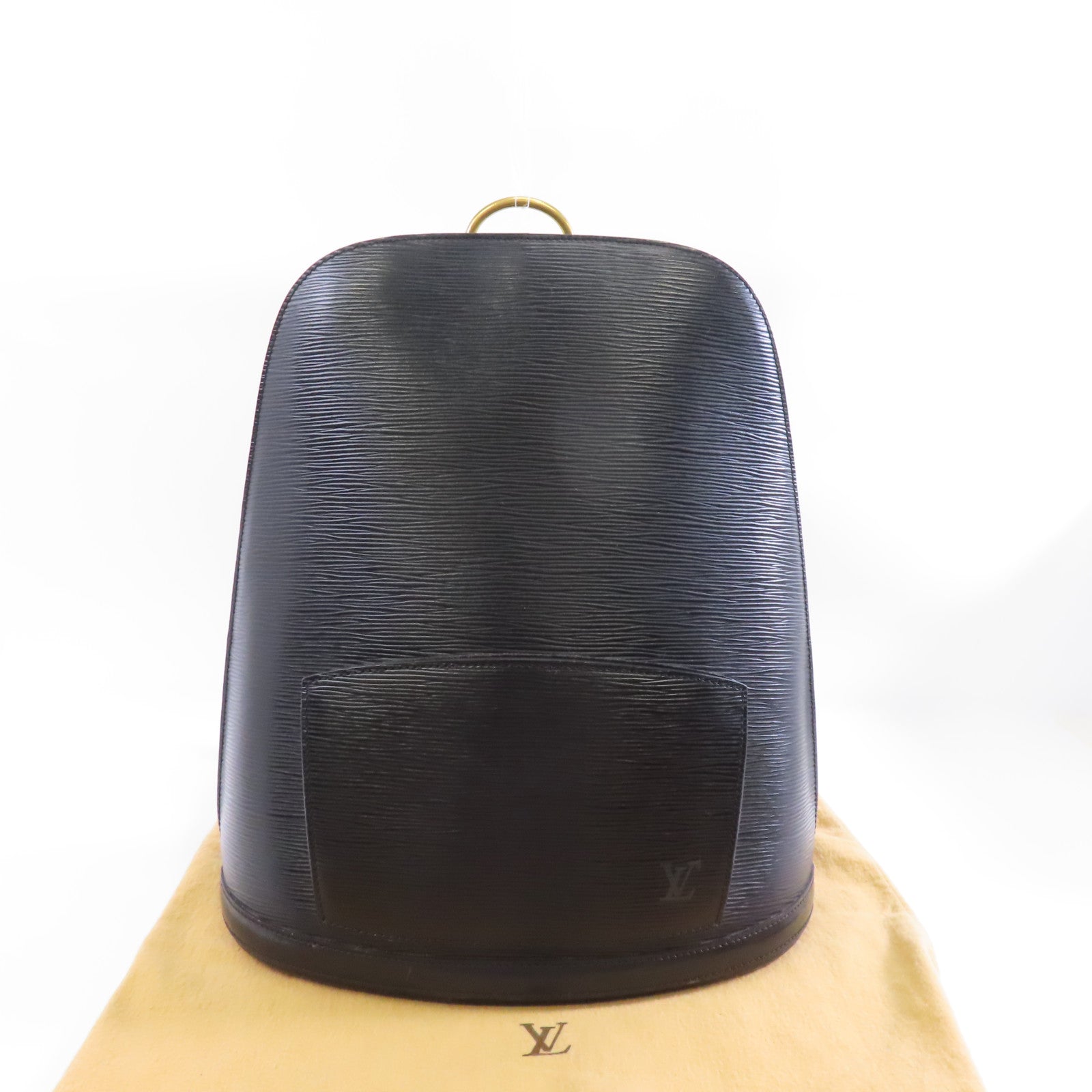 LOUIS VUITTON Epi Cobran Backpack金扣背包黑色
