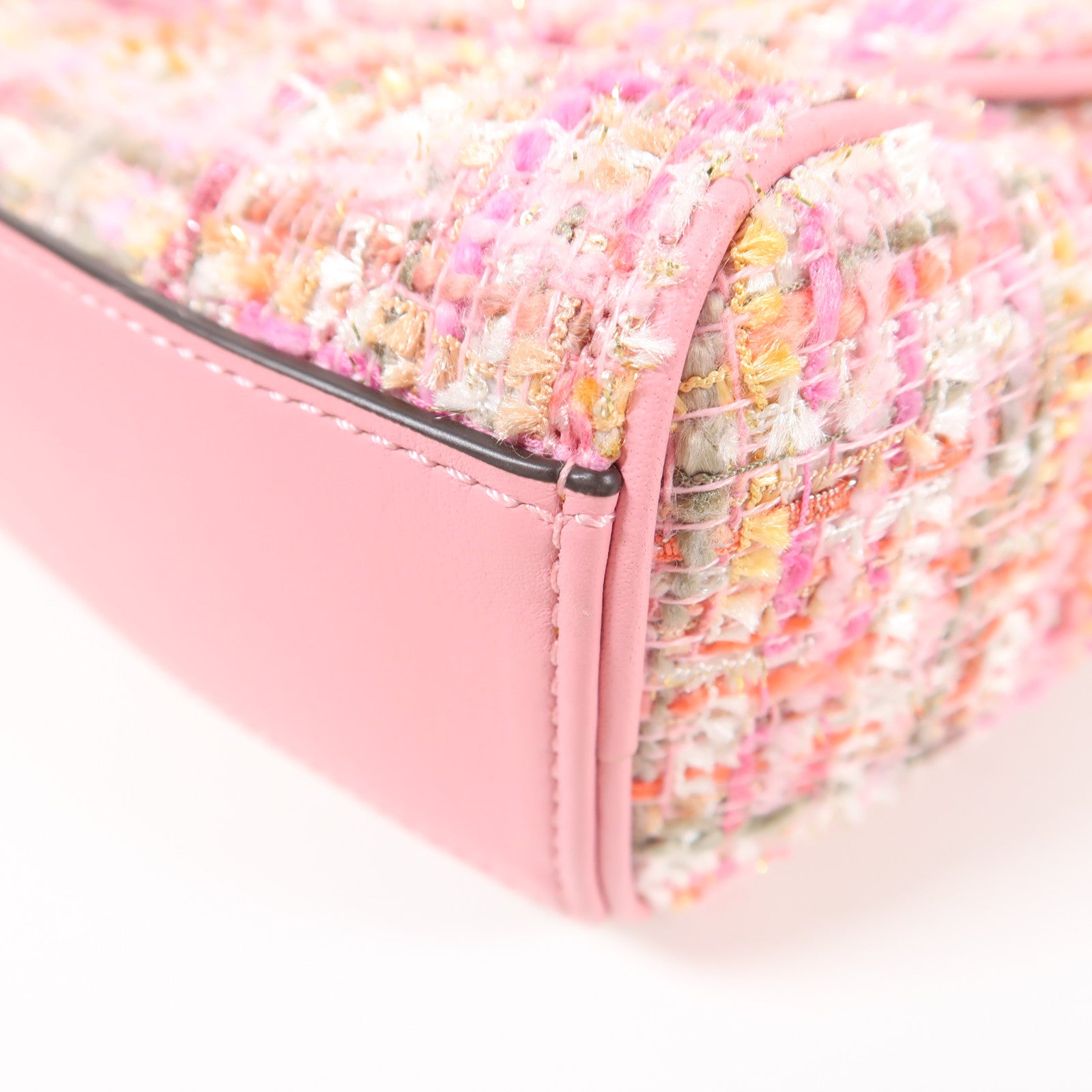 Kate Spade 【激減優惠】Tweed Shoulder Bag銀扣鏈帶肩背袋