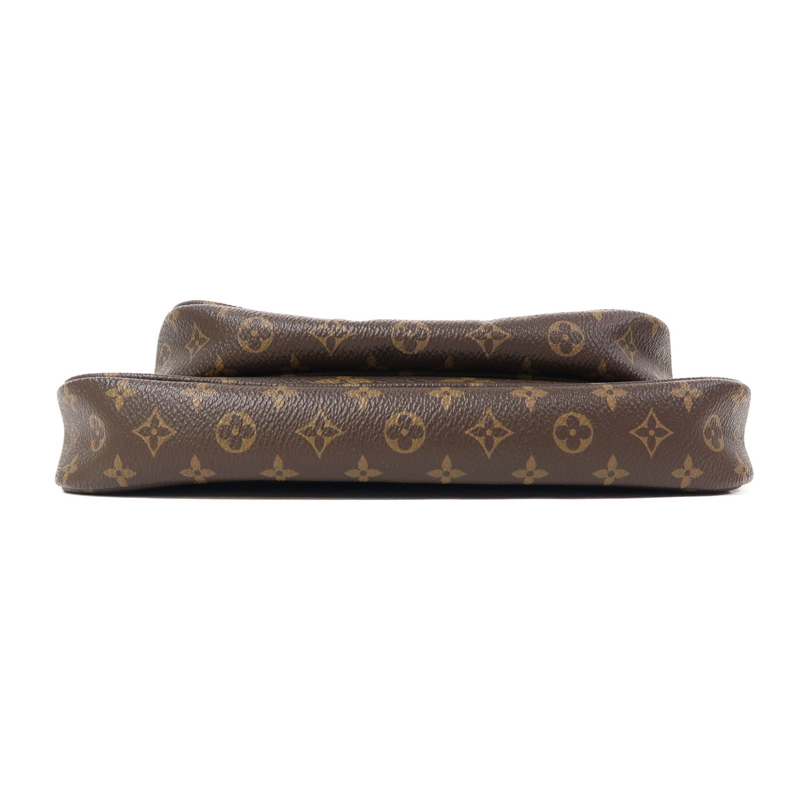 LOUIS VUITTON Monogram Multi Pochette Accessoires金扣肩背袋啡色
