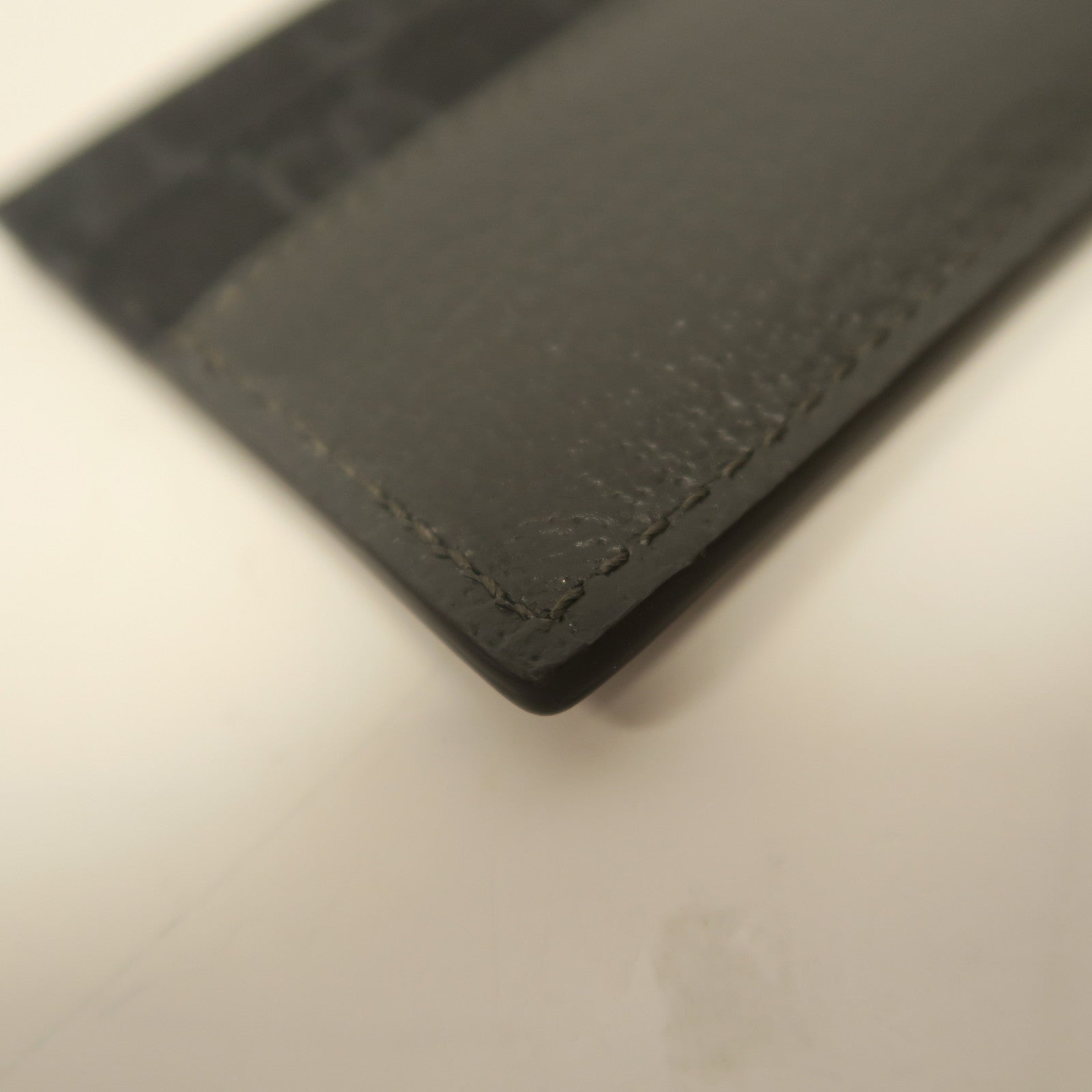 GUCCI 【激減優惠】帆布/皮革Card Case卡片套黑色