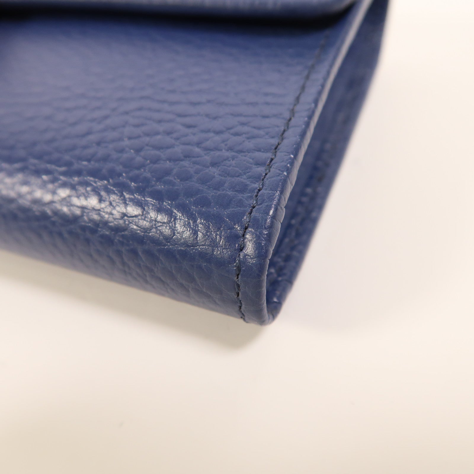 GUCCI 牛皮皮革Icon GG Interlocking金扣長錢包