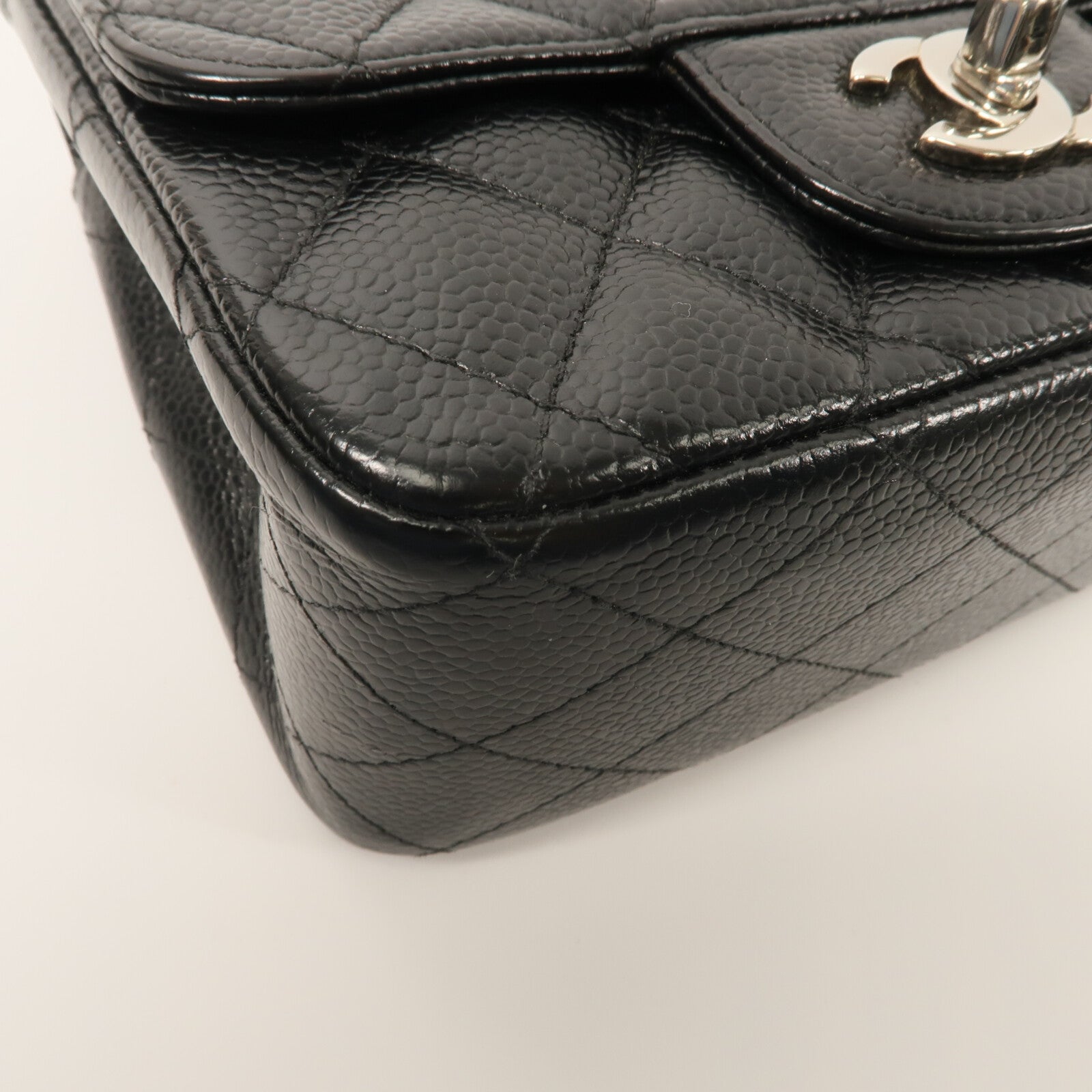 CHANEL 牛皮皮革Classic 17鏈帶肩背袋