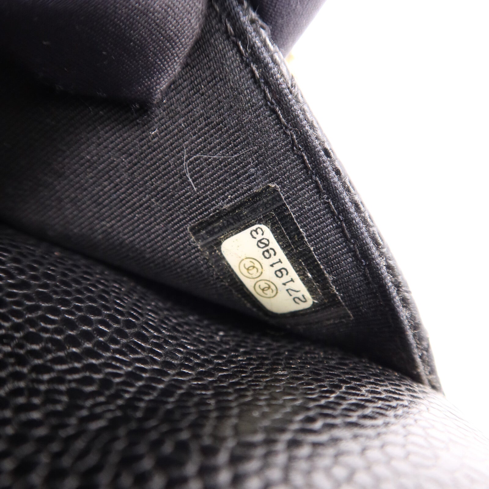 CHANEL 牛皮皮革WOC Wallet On Chain金扣鏈帶肩背袋