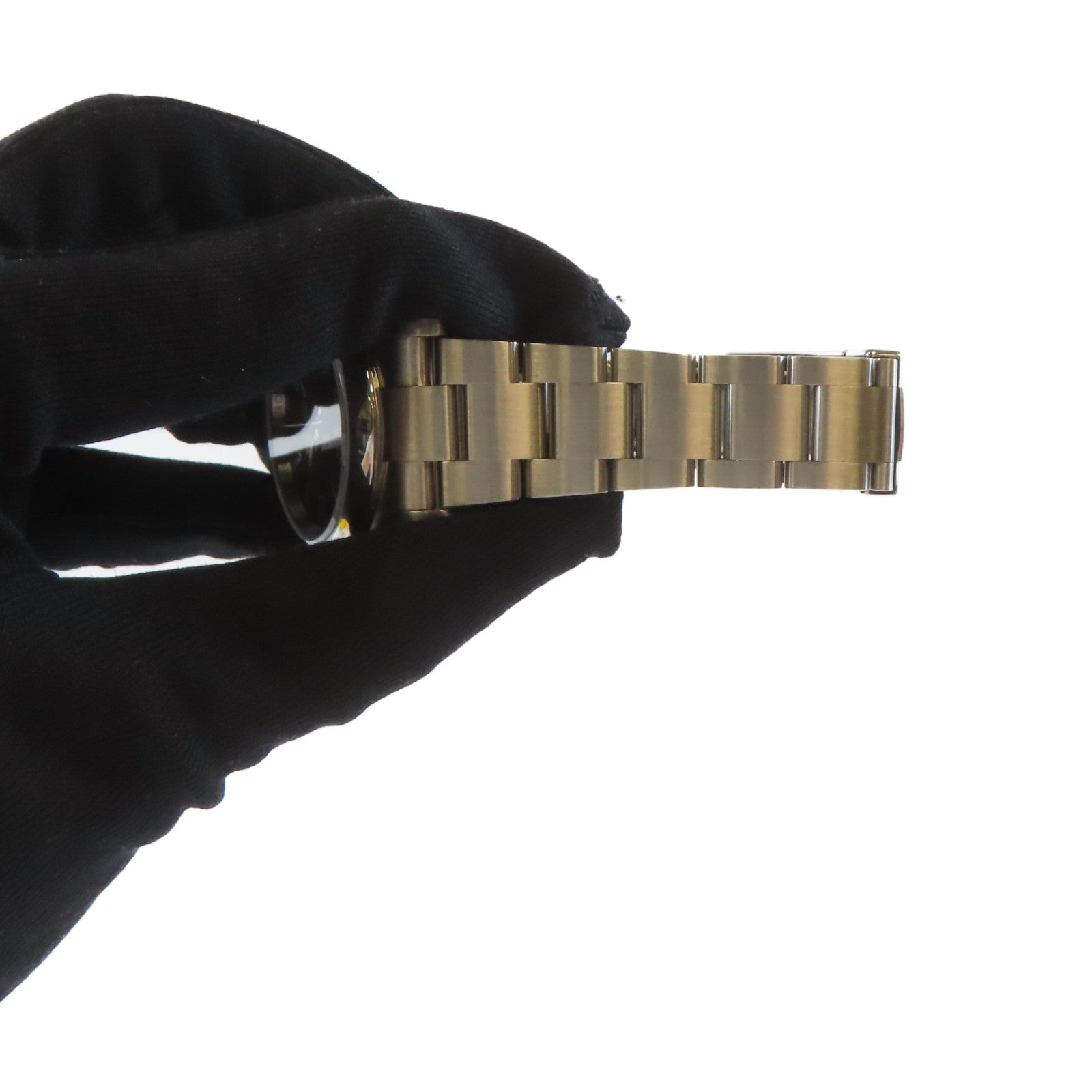 ROLEX Oyster Perpetual不鏽鋼手錶自動機芯黑色#17.5cm