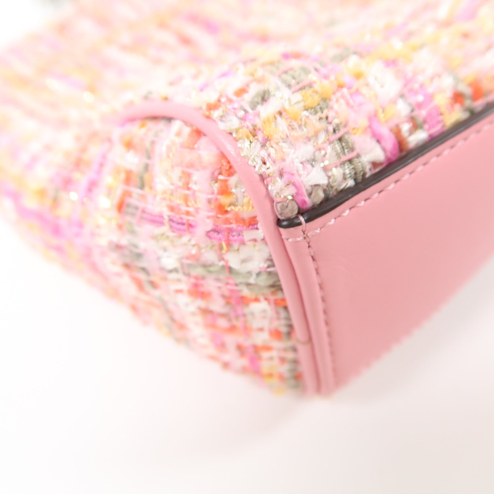 Kate Spade 【激減優惠】Tweed Shoulder Bag銀扣鏈帶肩背袋