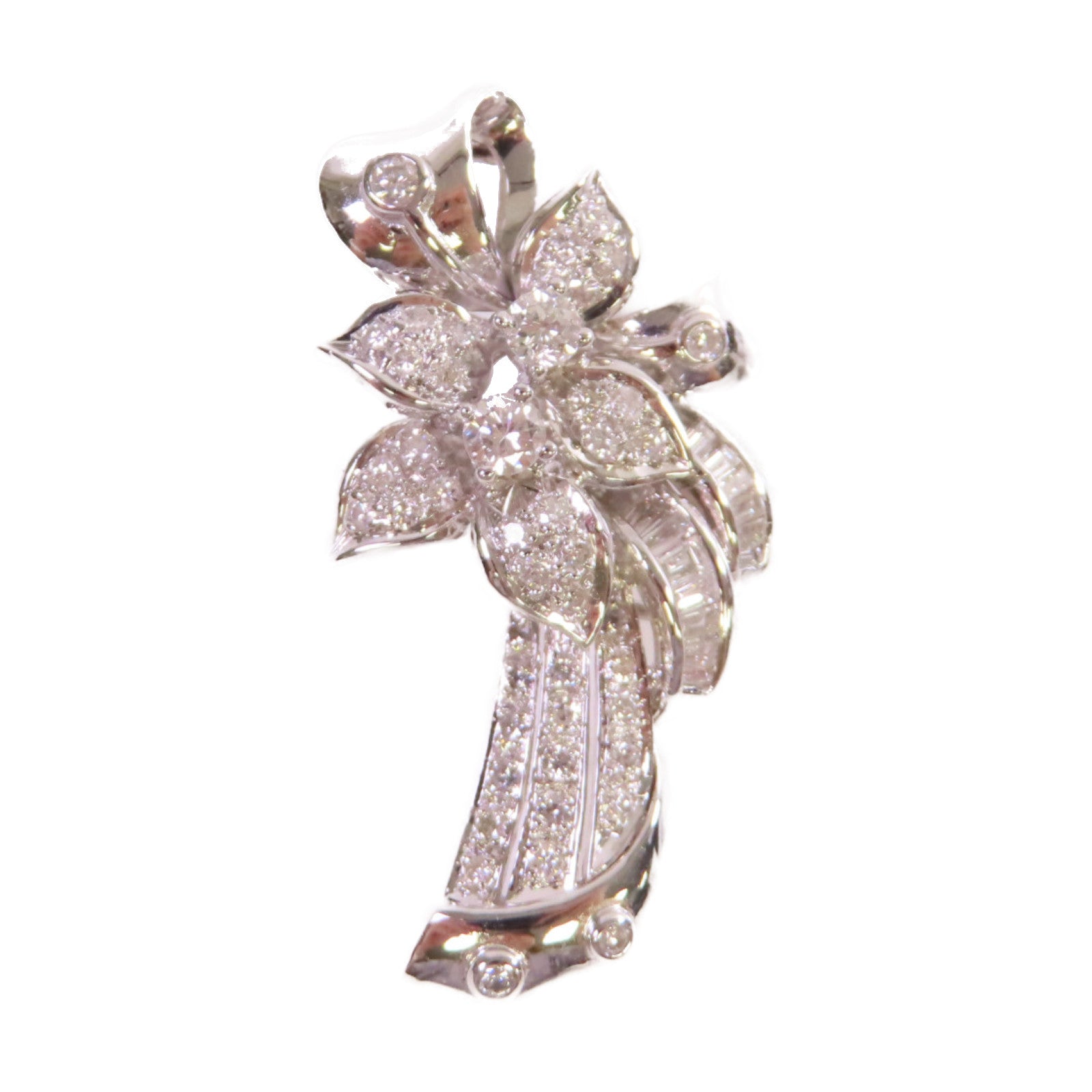 JEWELRY 18K白金/鑽石Diamond Pendant Top吊墜頭扣