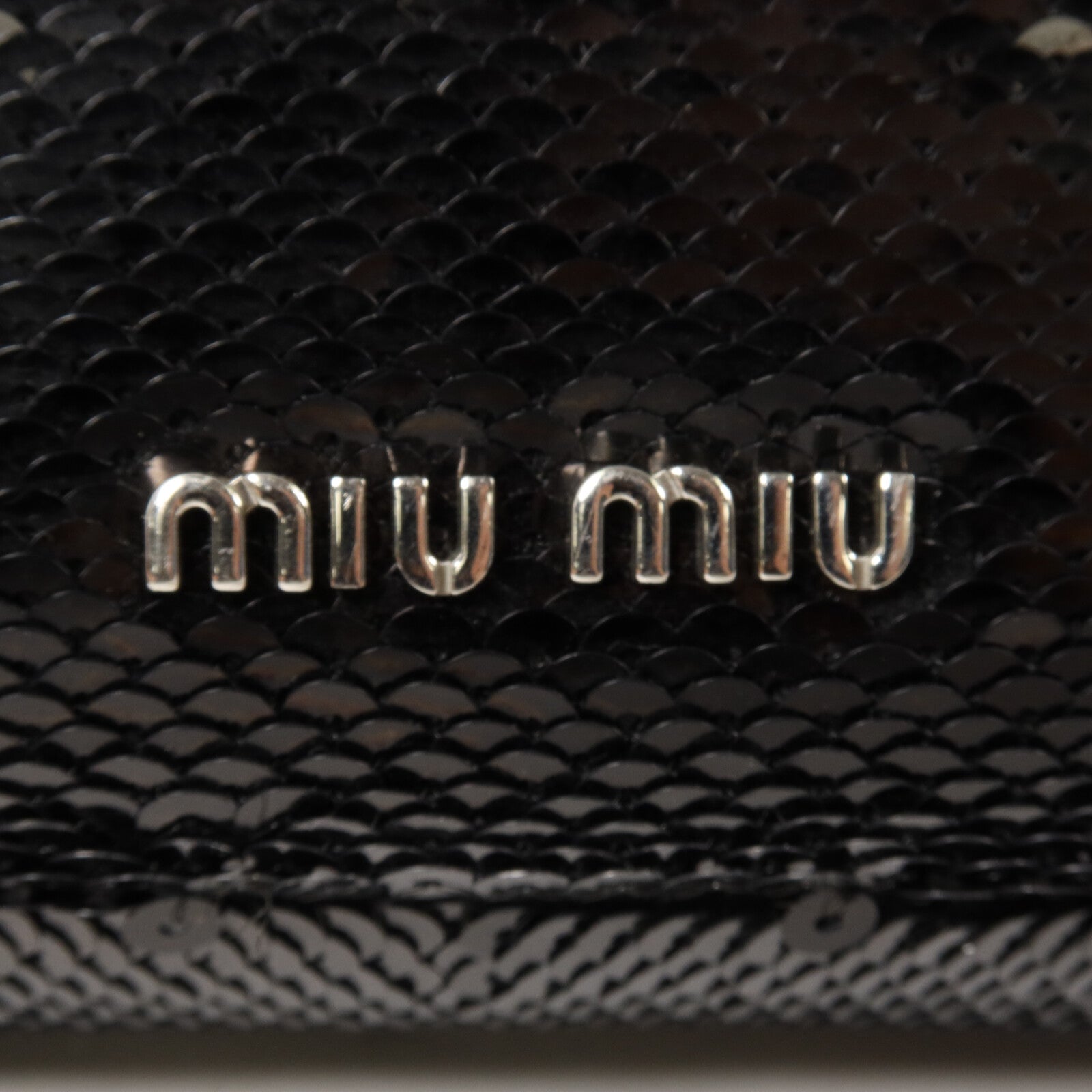 Miu Miu 珠片Shoulder Bag鏈帶手挽肩背兩用袋