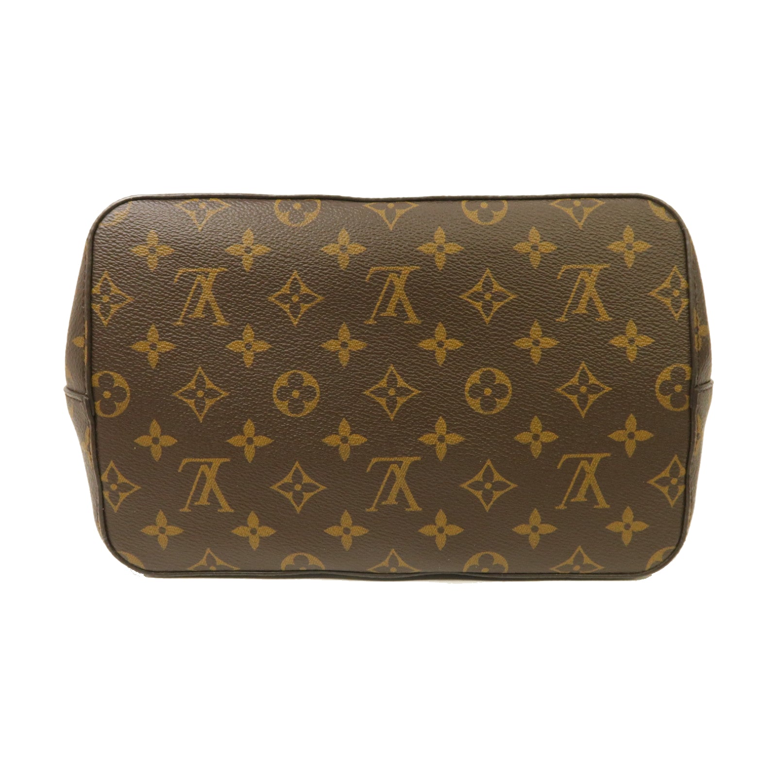 LOUIS VUITTON Monogram Neo Noe MM金扣肩背袋啡色/粉紅色