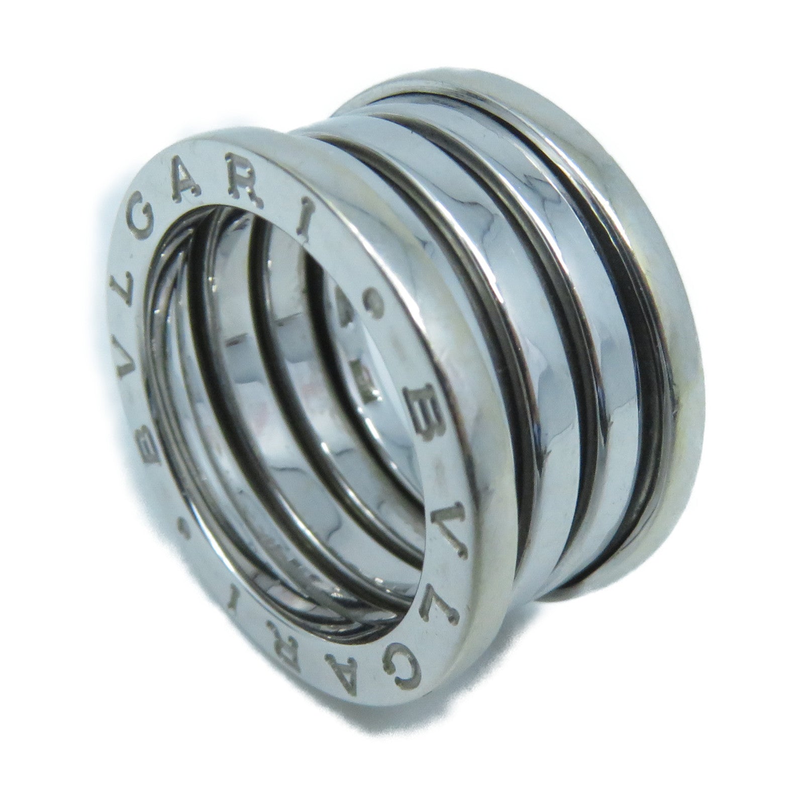 BVLGARI 【激減優惠】18K白金B-zero1戒指BVLGARI#50/US#5銀色