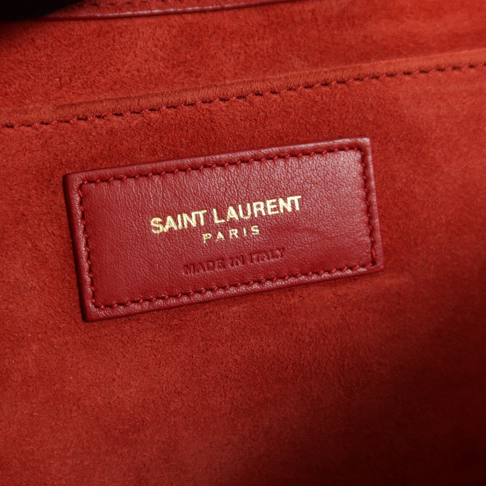 SAINT LAURENT 牛皮皮革Y Clutch Bag手拿包