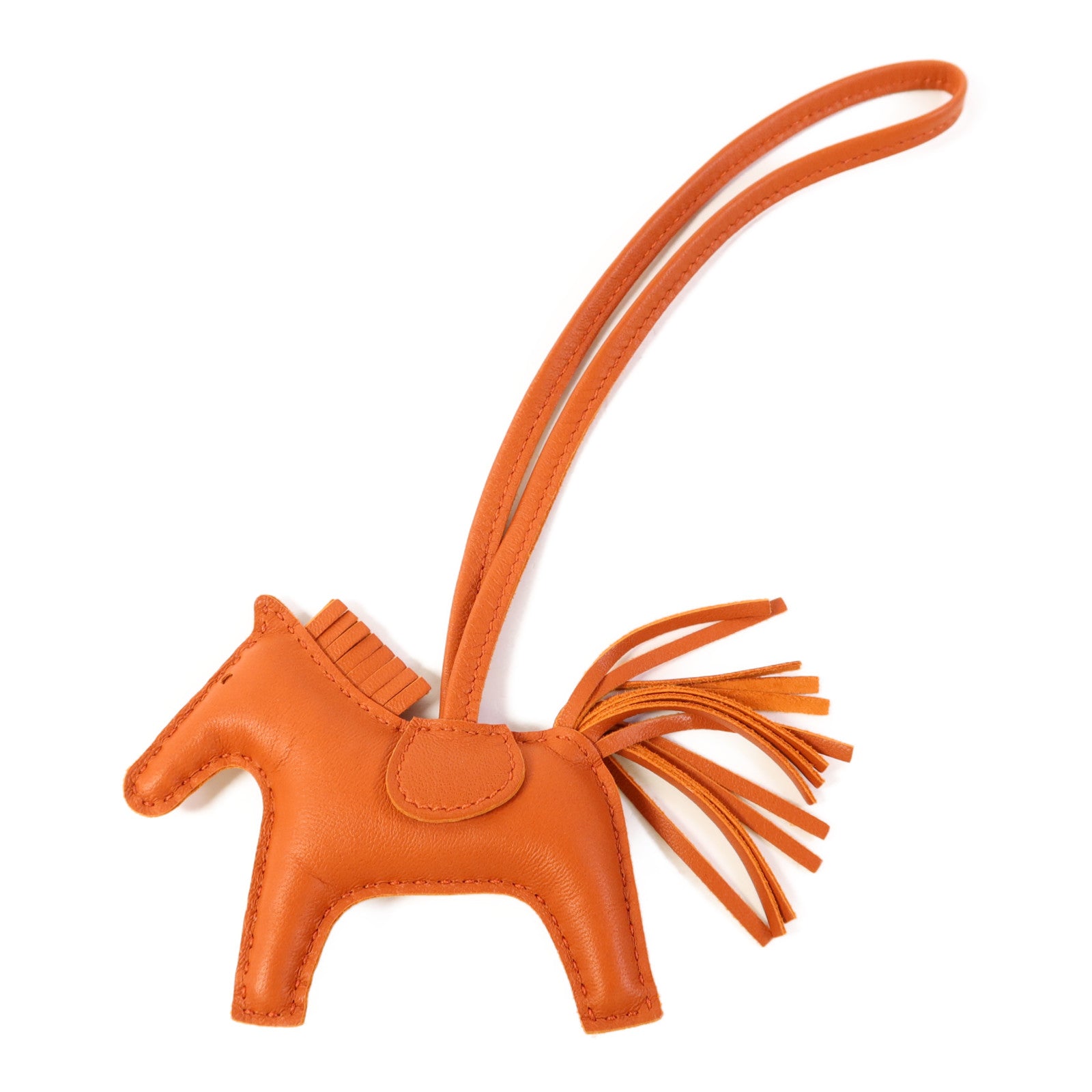 HERMES Milo皮革Rodeo PM掛飾