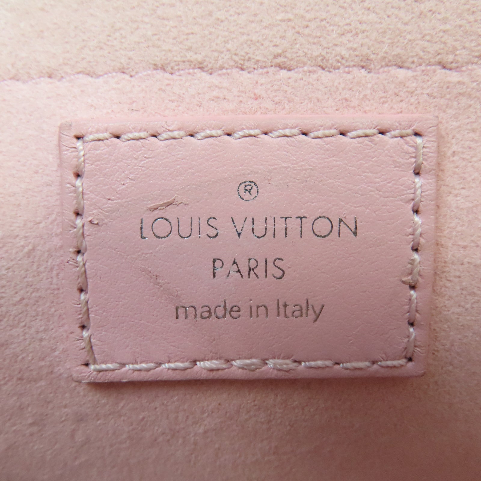 LOUIS VUITTON 【激減優惠】牛皮皮革New Wave MM銀扣手挽肩背兩用袋粉紅色
