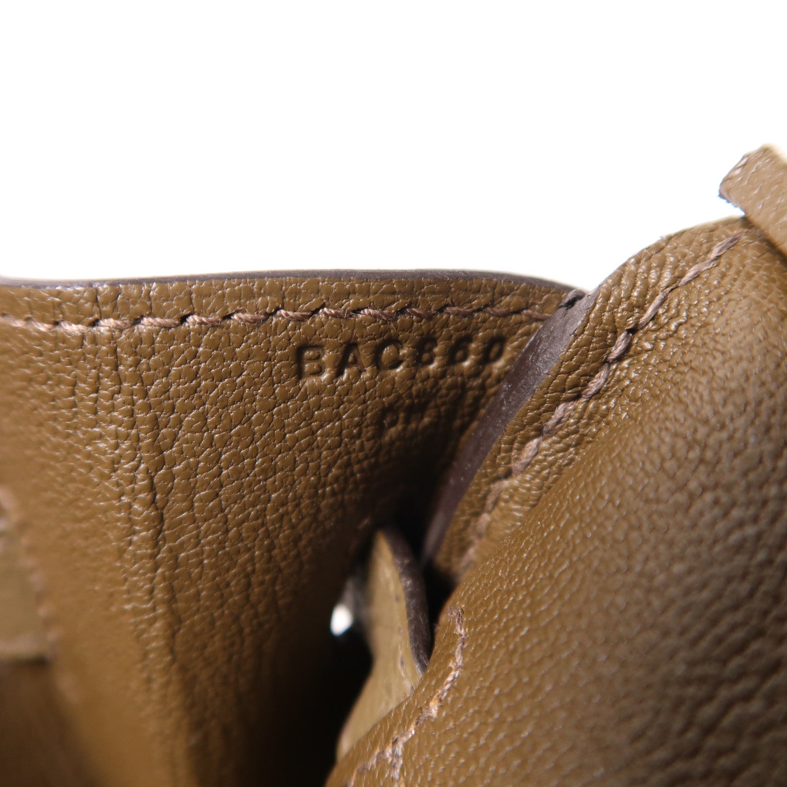 HERMES Togo皮革Birkin 30金扣手挽袋