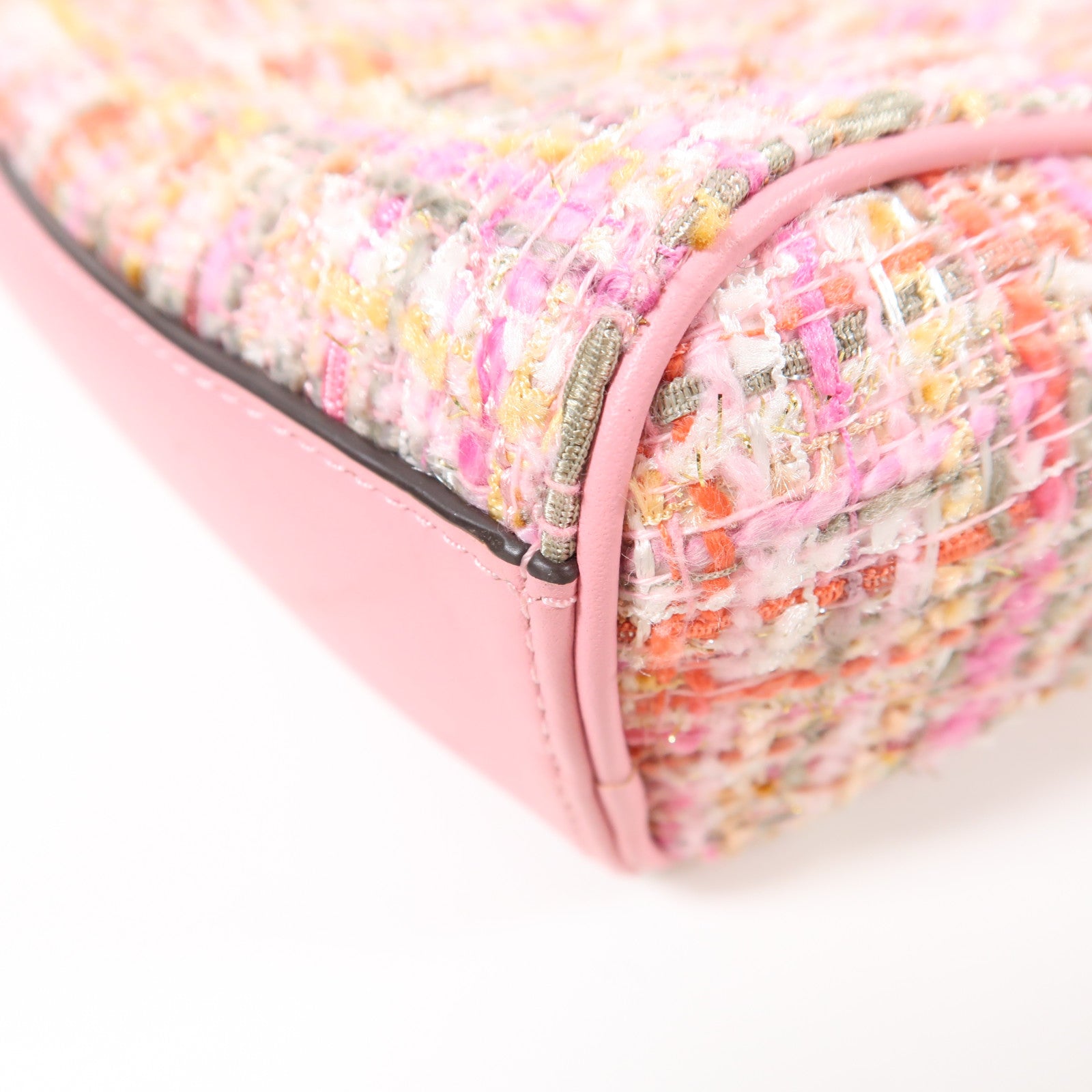 Kate Spade 【激減優惠】Tweed Shoulder Bag銀扣鏈帶肩背袋