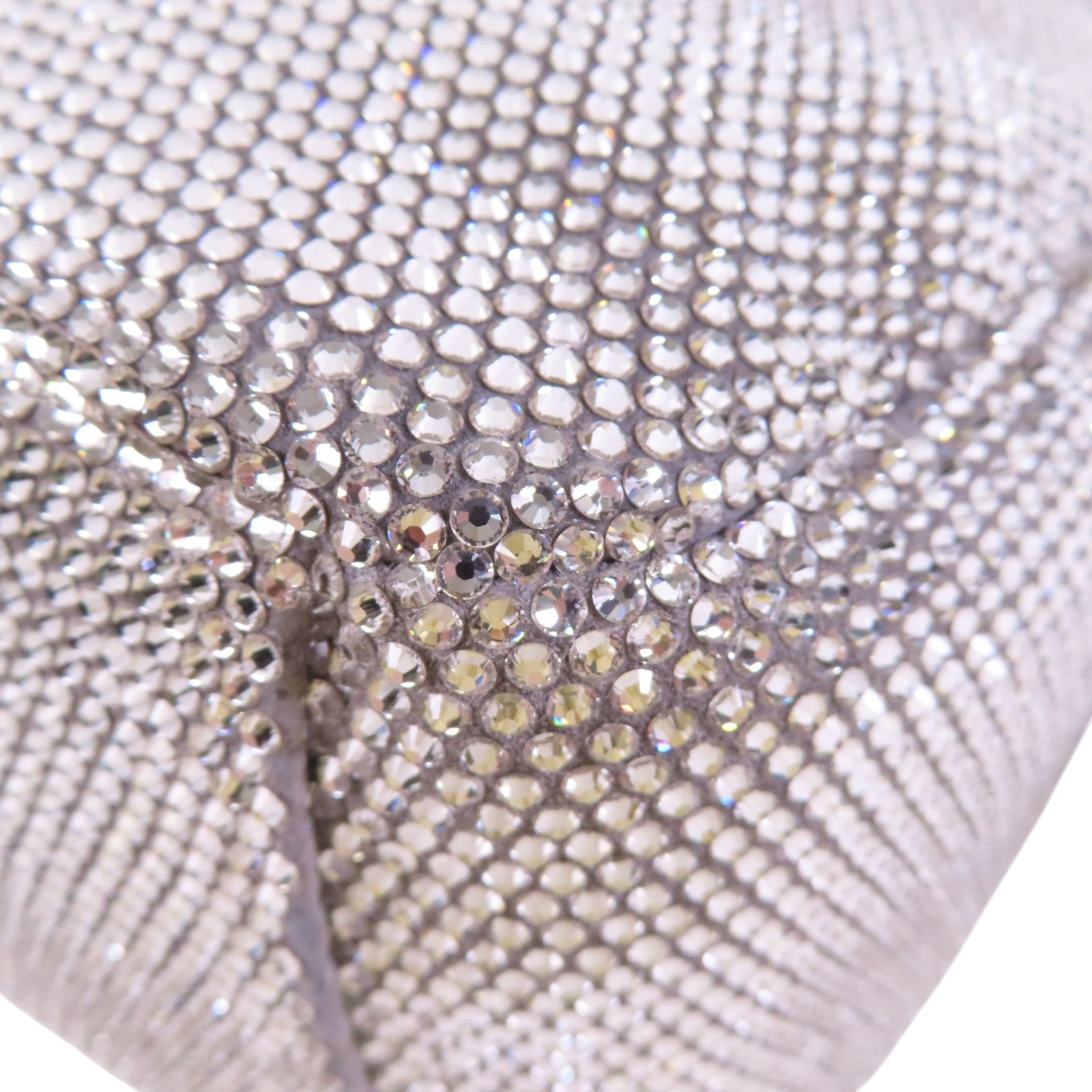 BALENCIAGA 水鑽Monaco Small Bag銀扣肩背袋