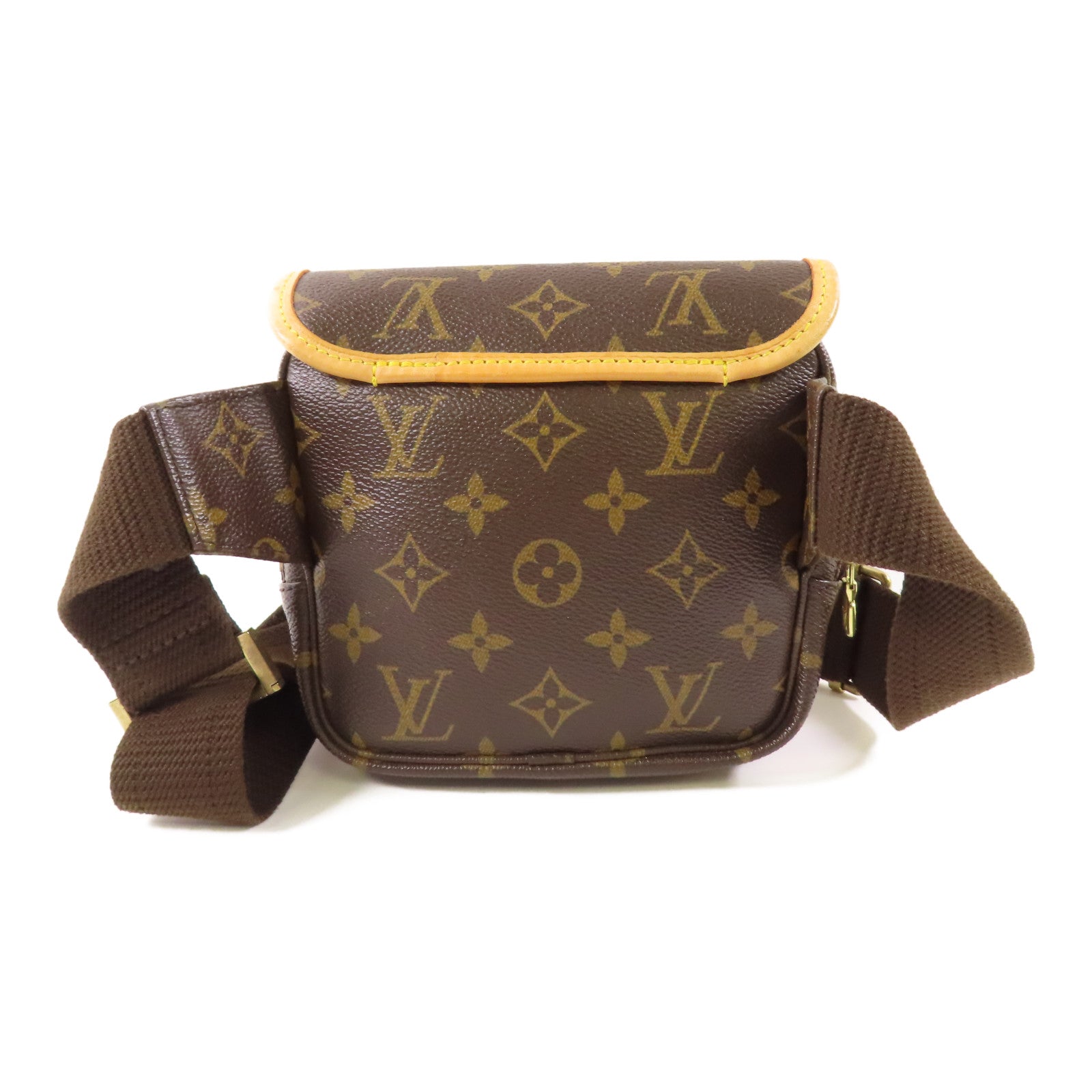LOUIS VUITTON LV GHW Bosphore Waist Bag M40108 Monogram Brown