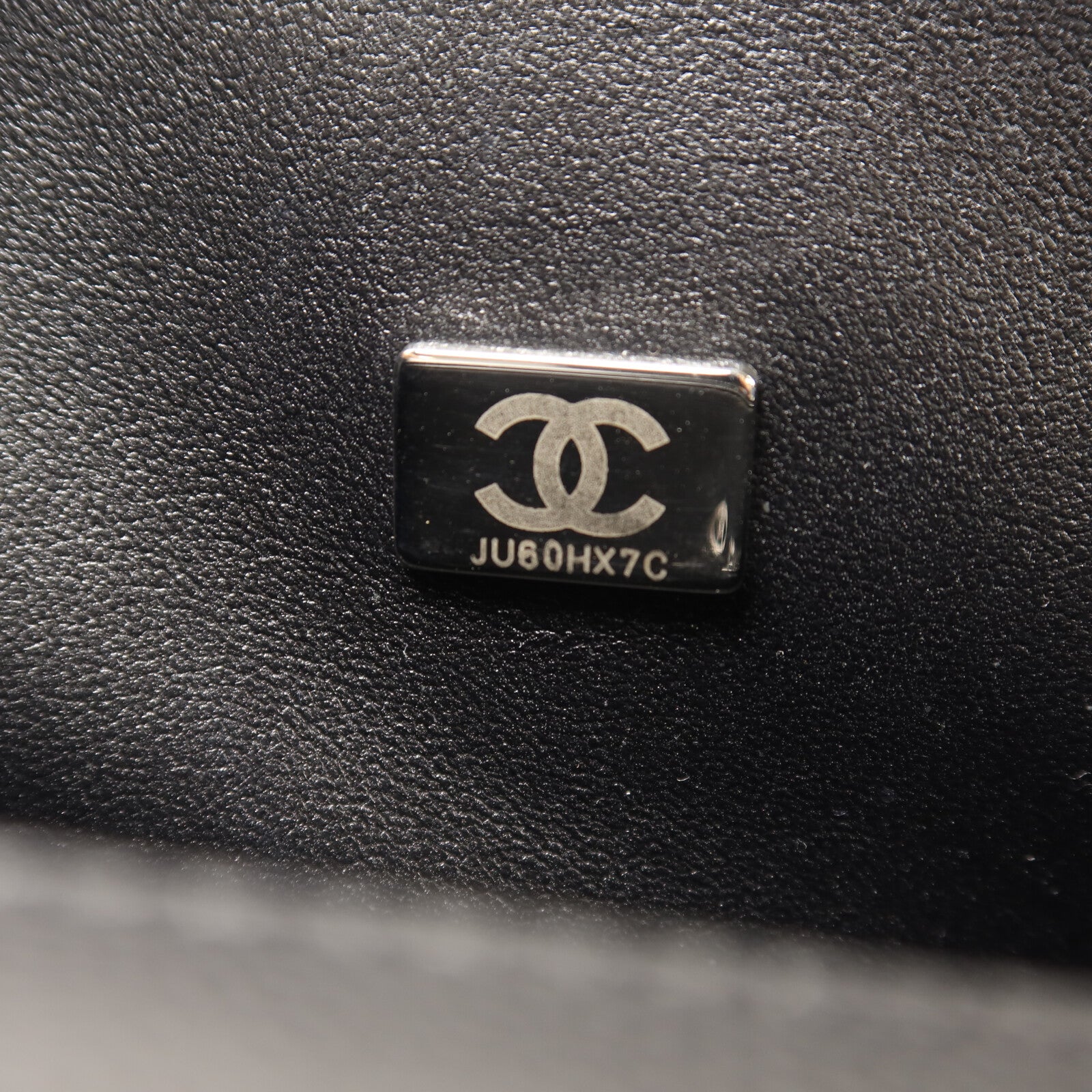 CHANEL 牛皮皮革Boy 25鏈帶手挽肩背兩用袋